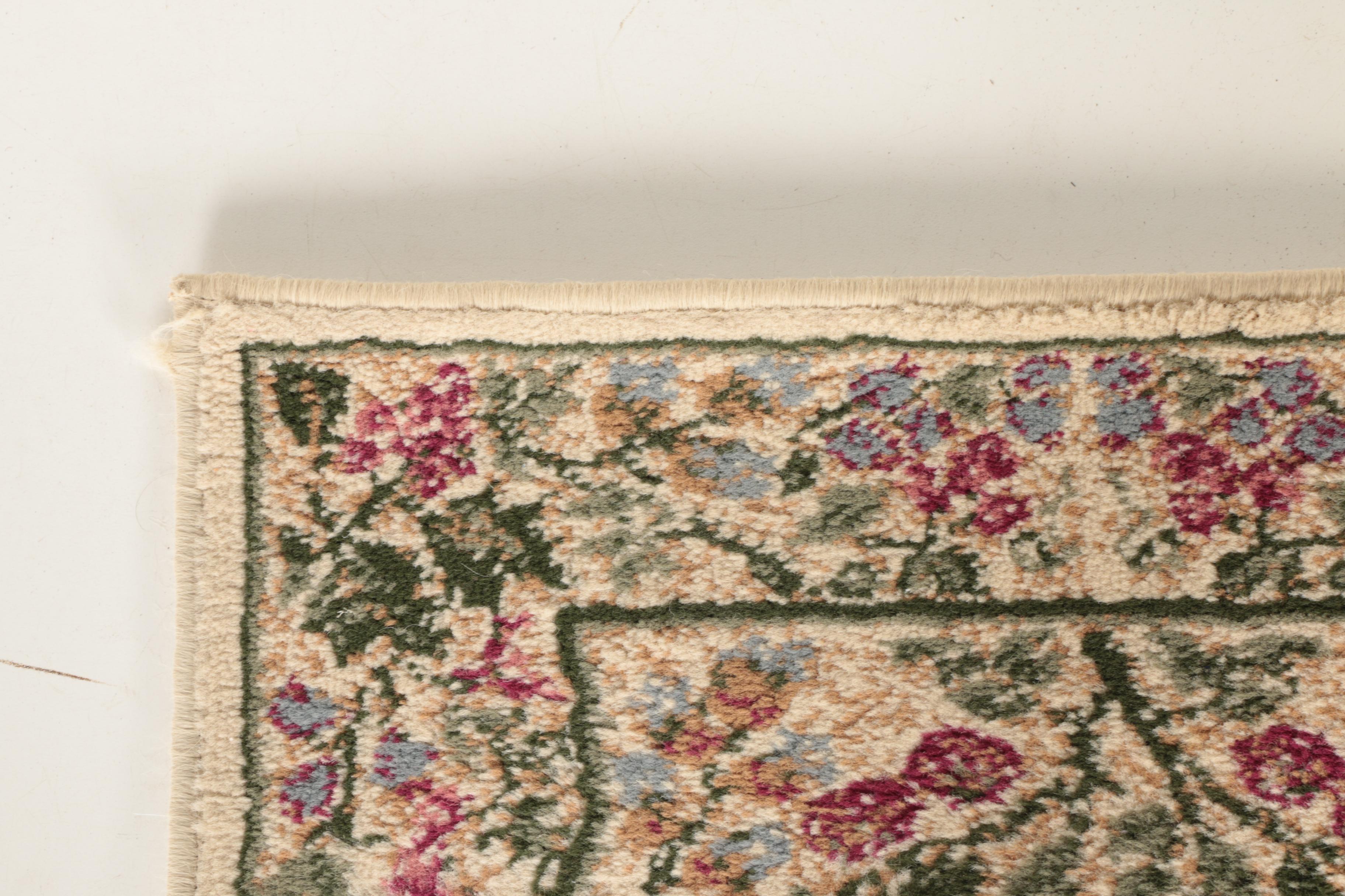 Power-Loomed Floral Runner
