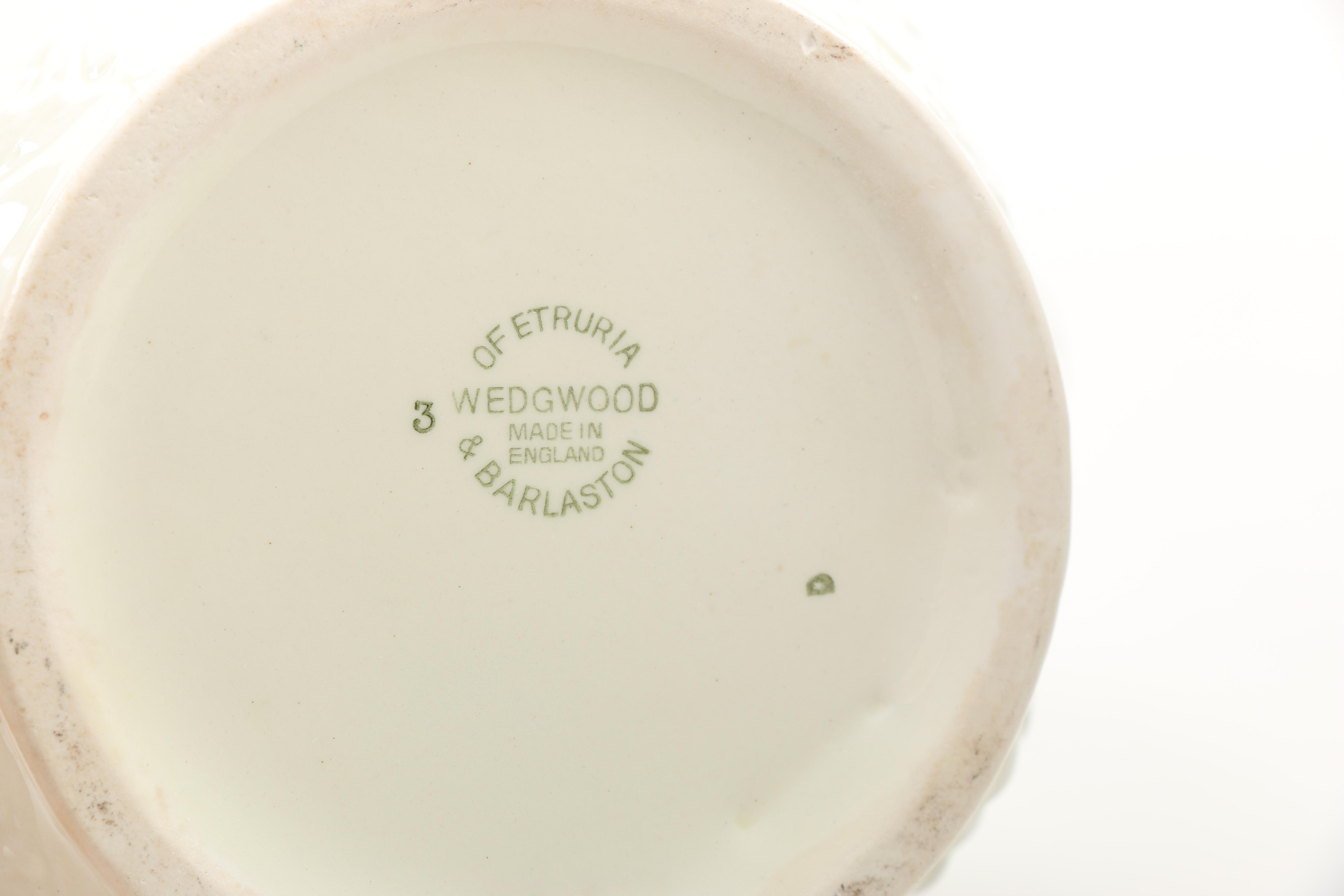 Wedgwood Pitcher With Grapevine Relief