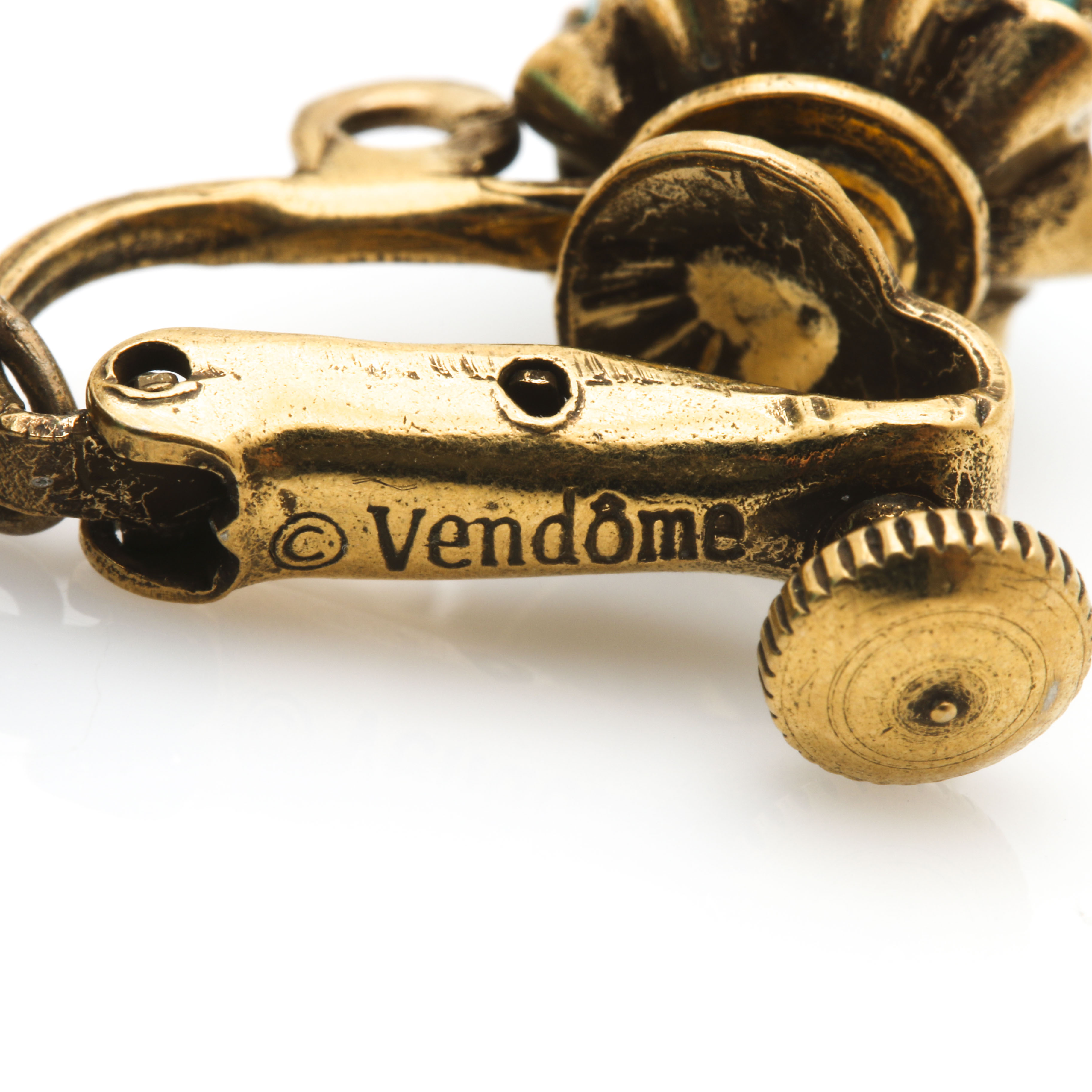 Vintage Necklace, Brooch and Earrings Featuring Vendome