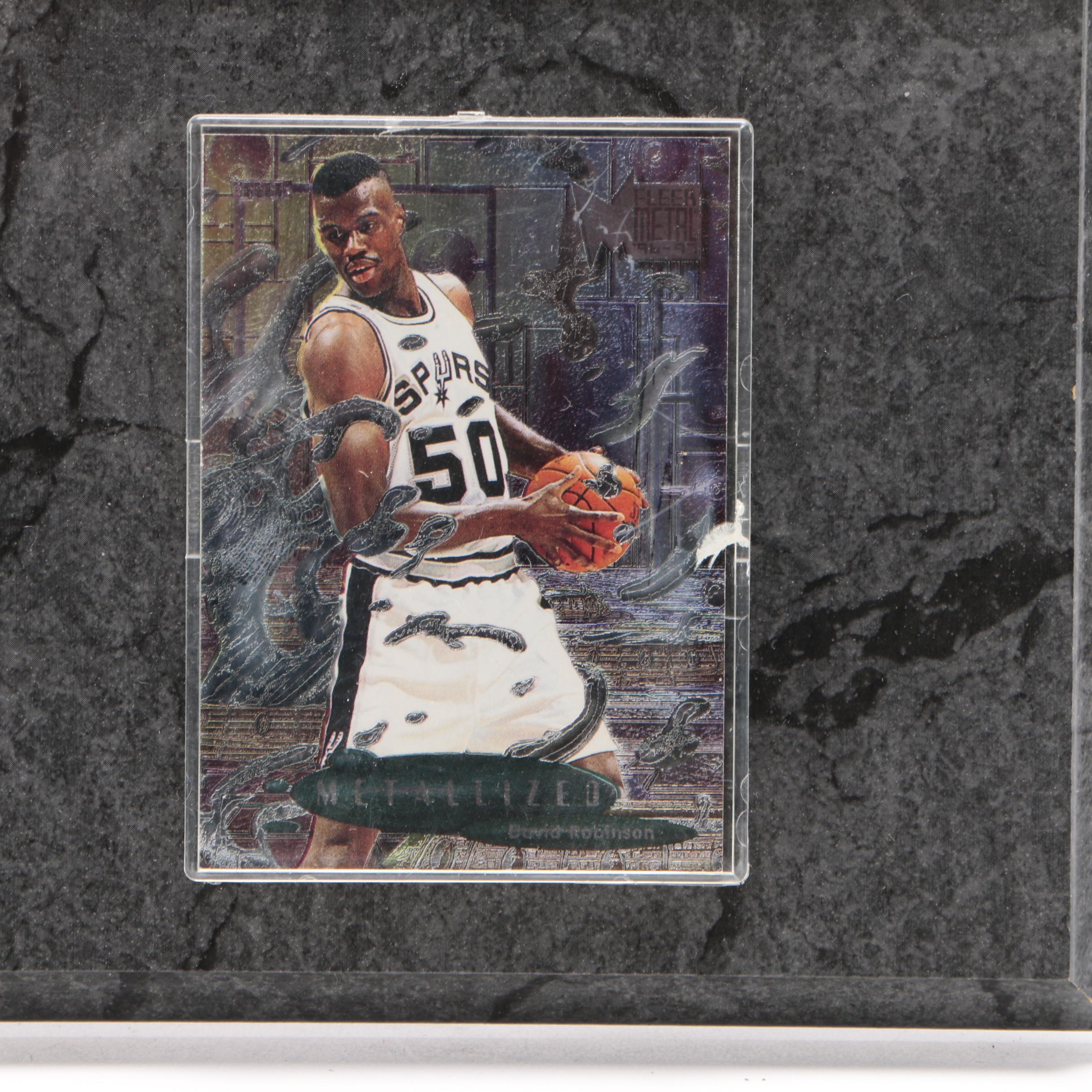 David Robinson #50 Spurs Plaque
