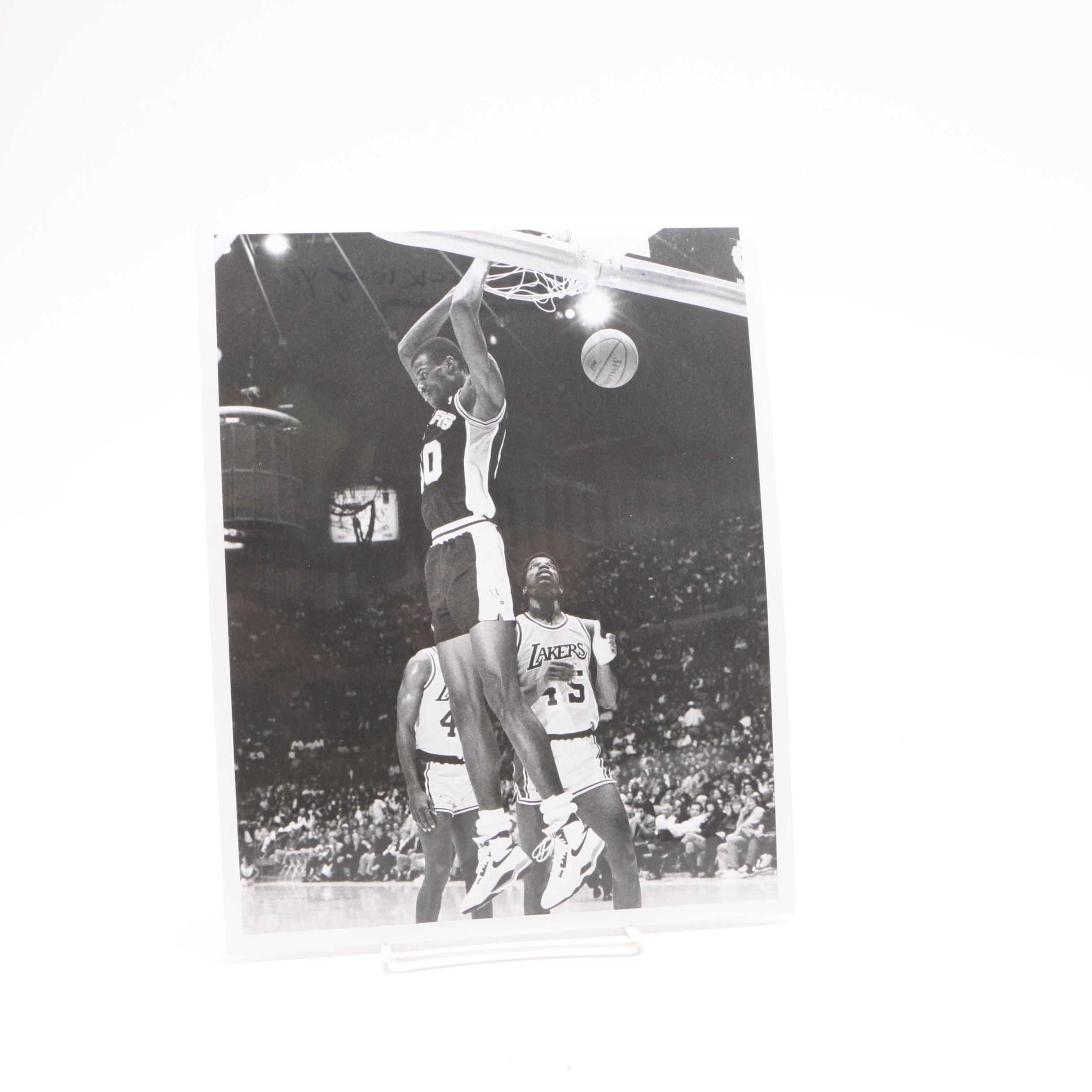 David Robinson #50 Spurs Plaque