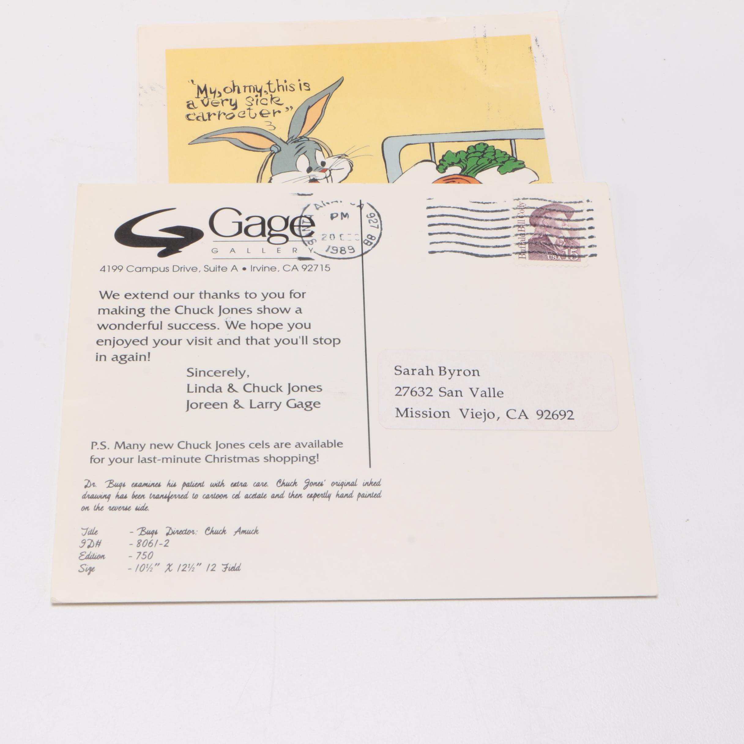 Signed First Edition "Chuck Amuck" by Chuck Jones