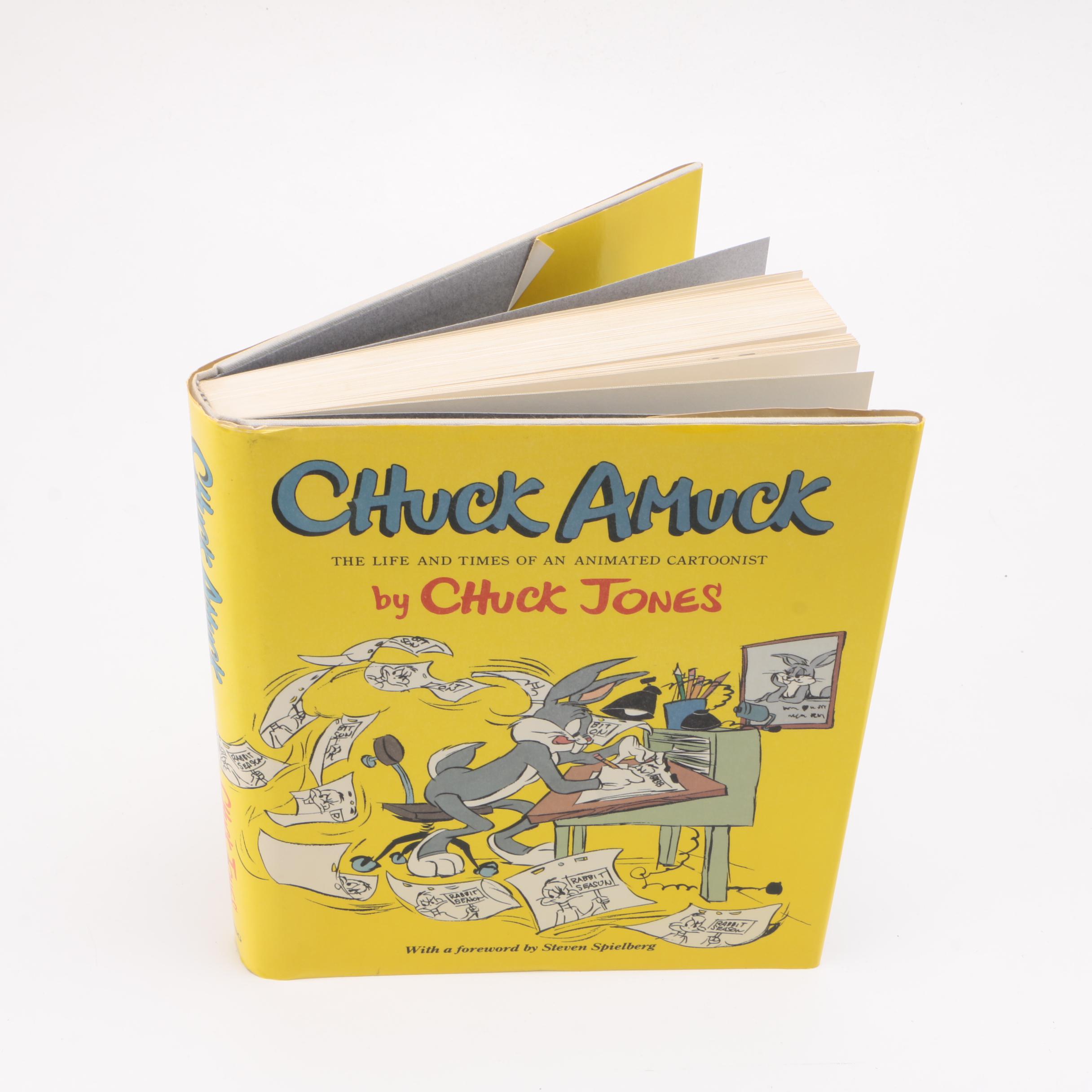 Signed First Edition "Chuck Amuck" by Chuck Jones