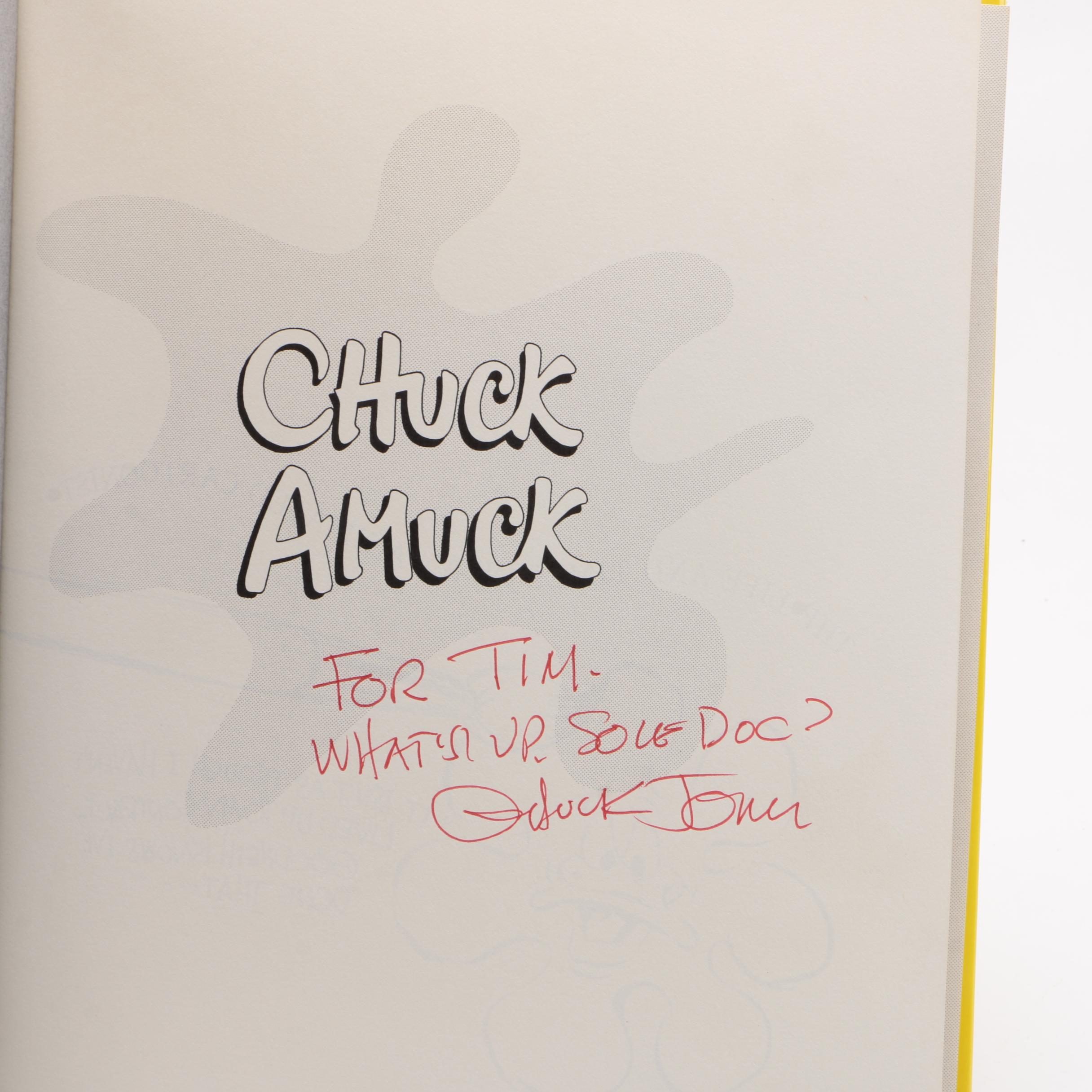 Signed First Edition "Chuck Amuck" by Chuck Jones