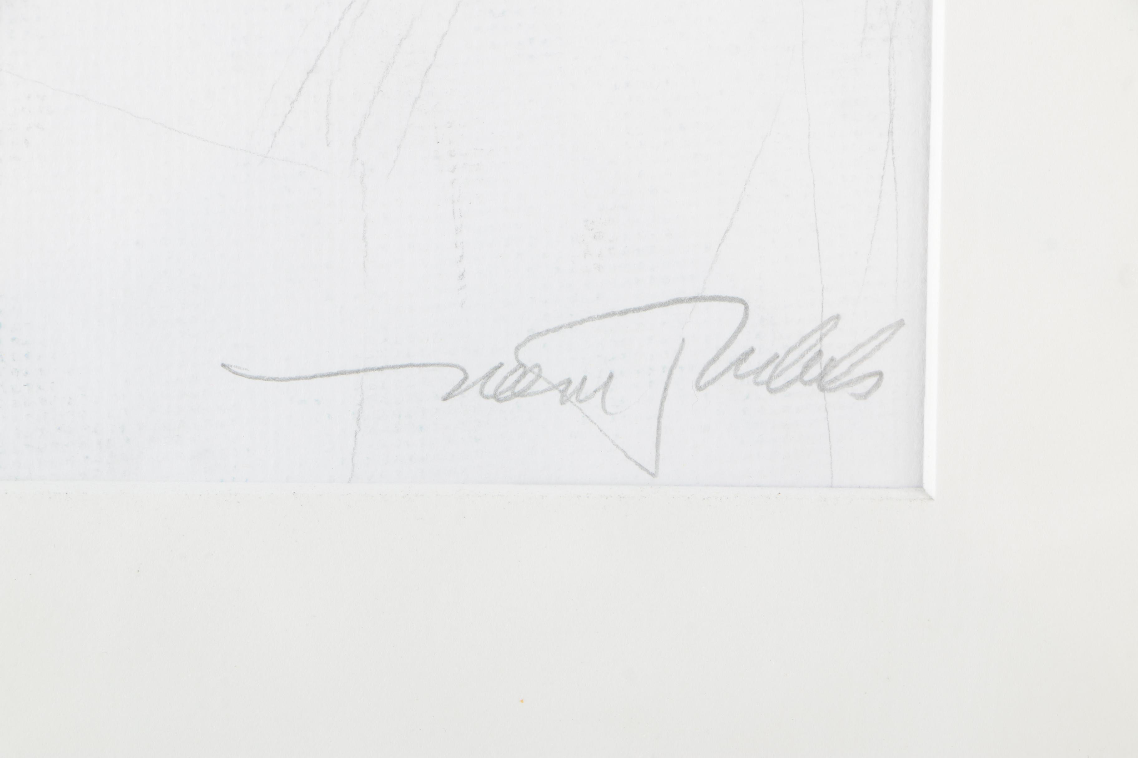 Neem Rubuls Watercolor on Paper of a Man's Head