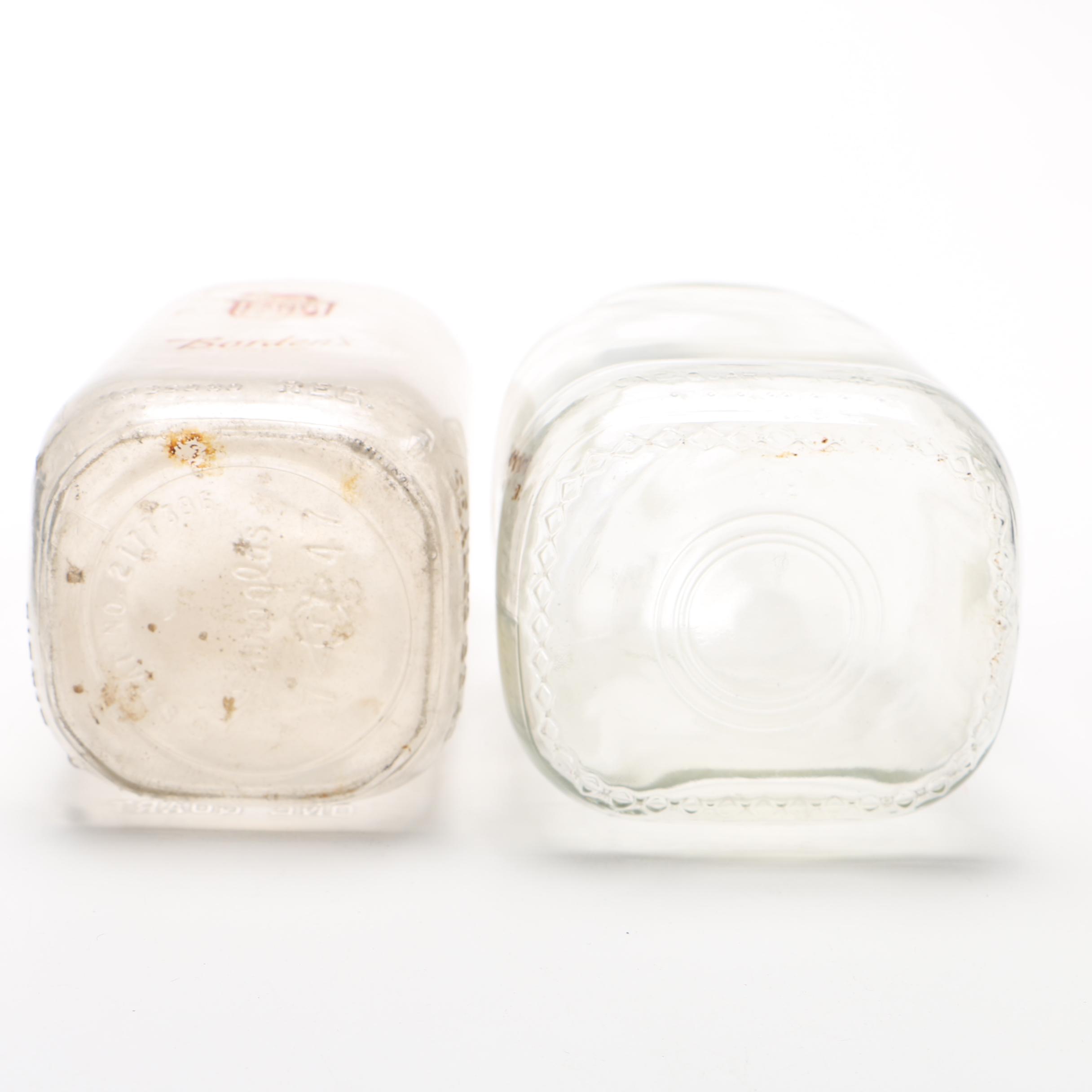 Clear Glass Bottles