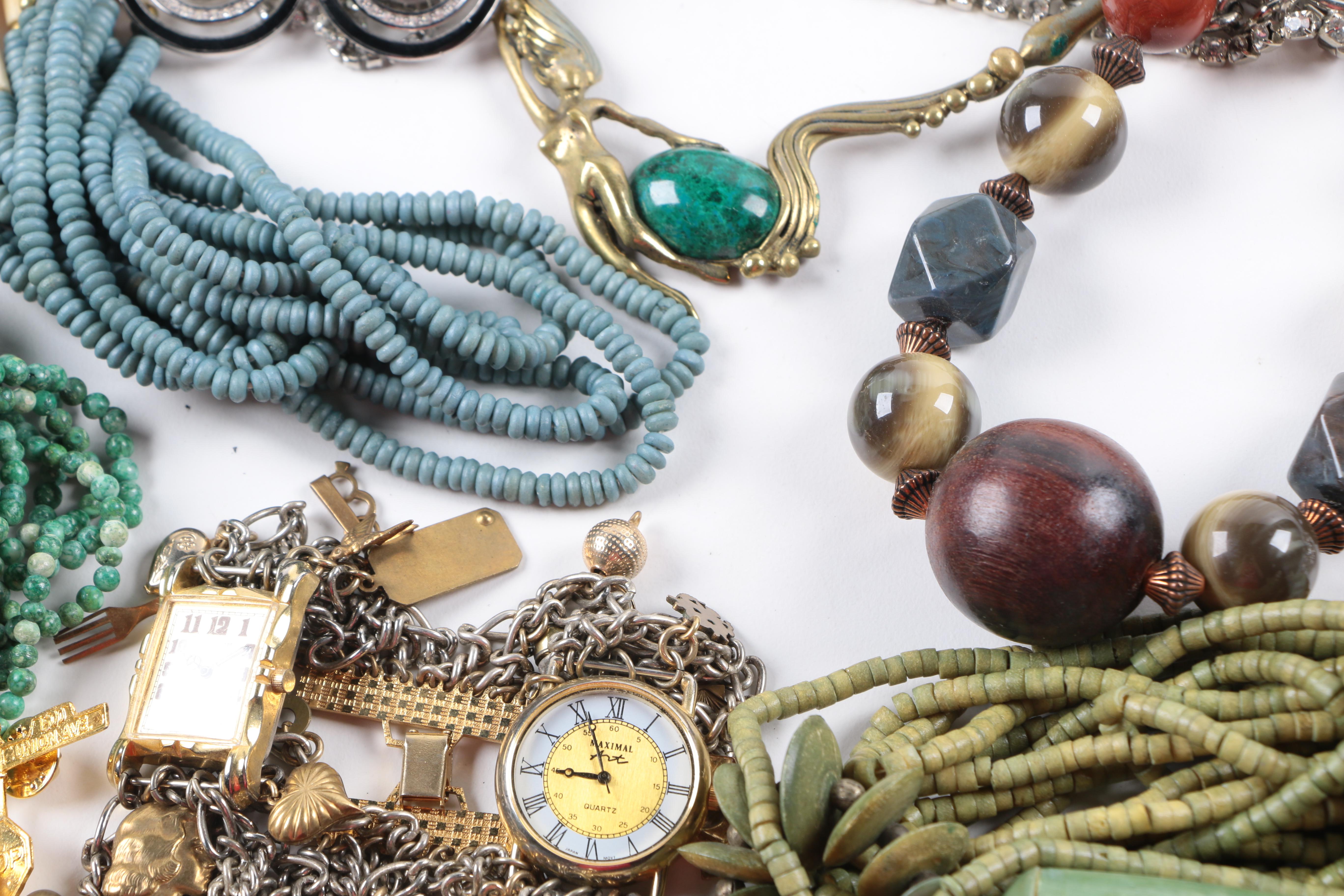 Costume Jewelry Including Givenchy