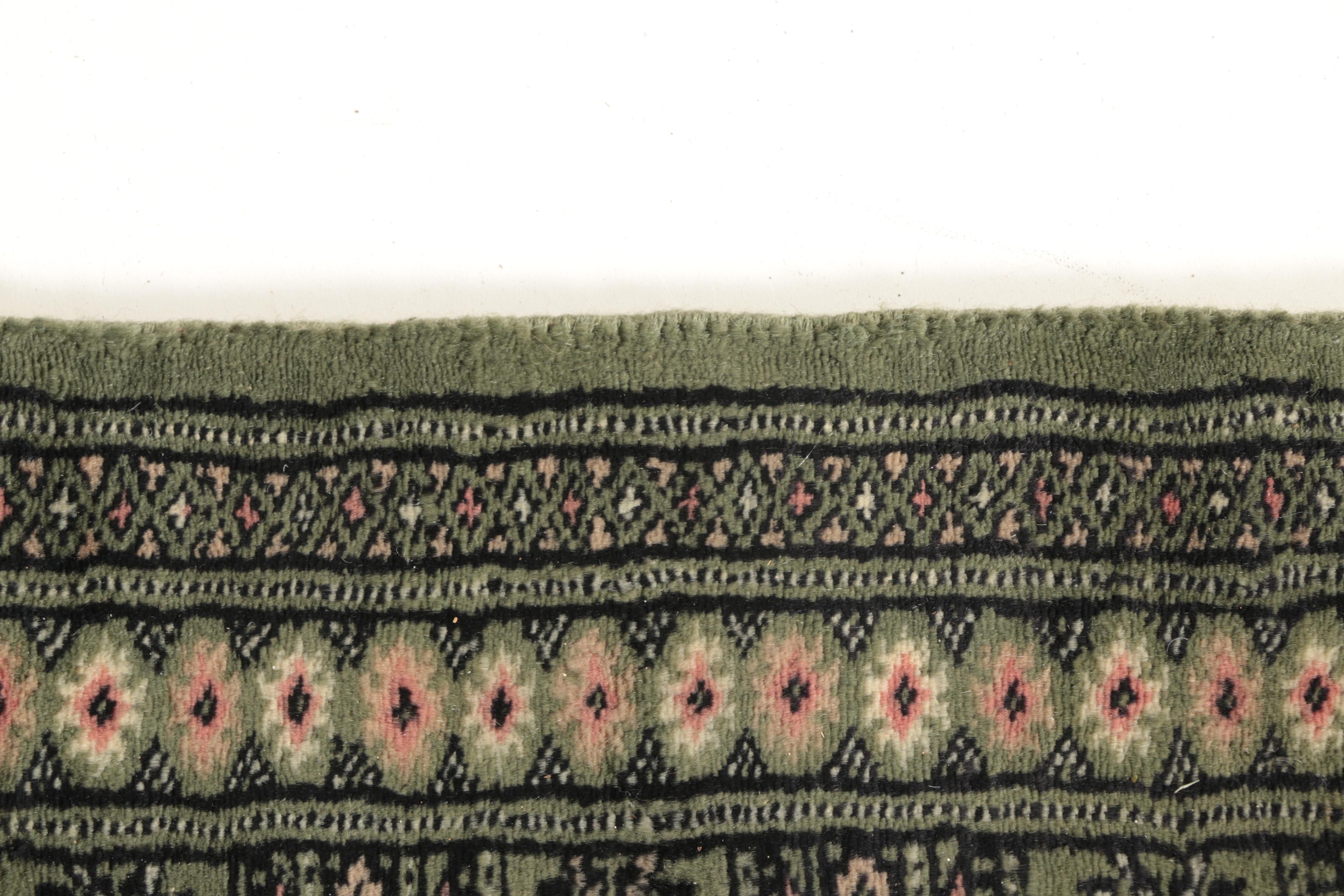 Hand-Knotted Pakistani "Princess" Tekke Bokhara Area Rug