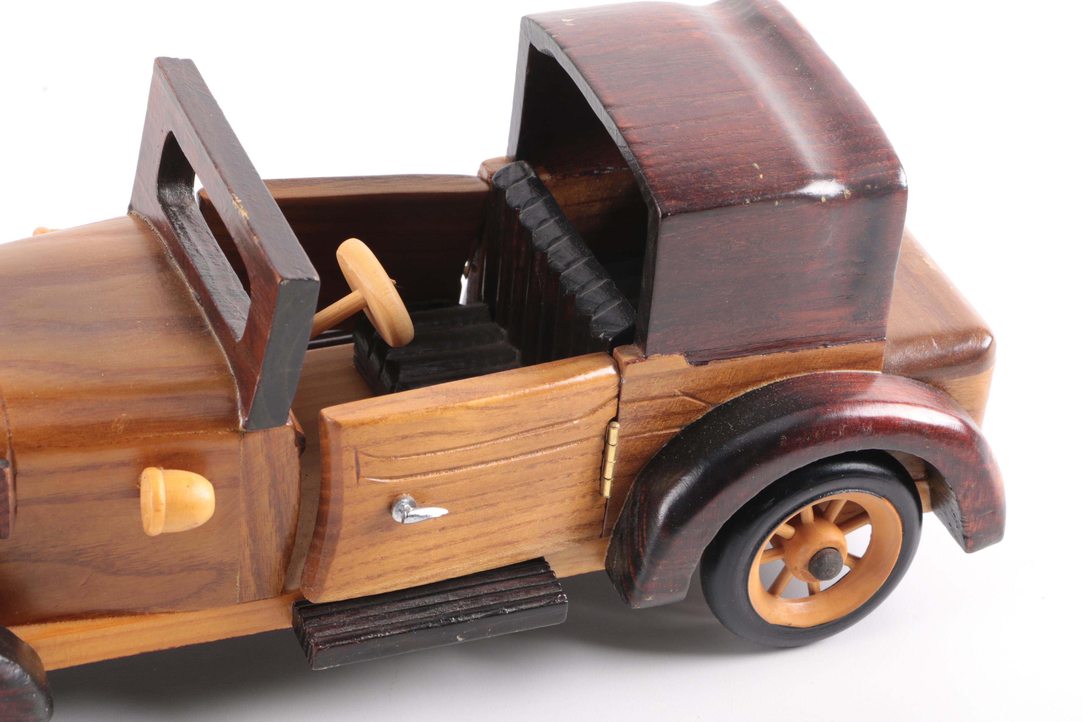 Automobile Decor and Wooden Models