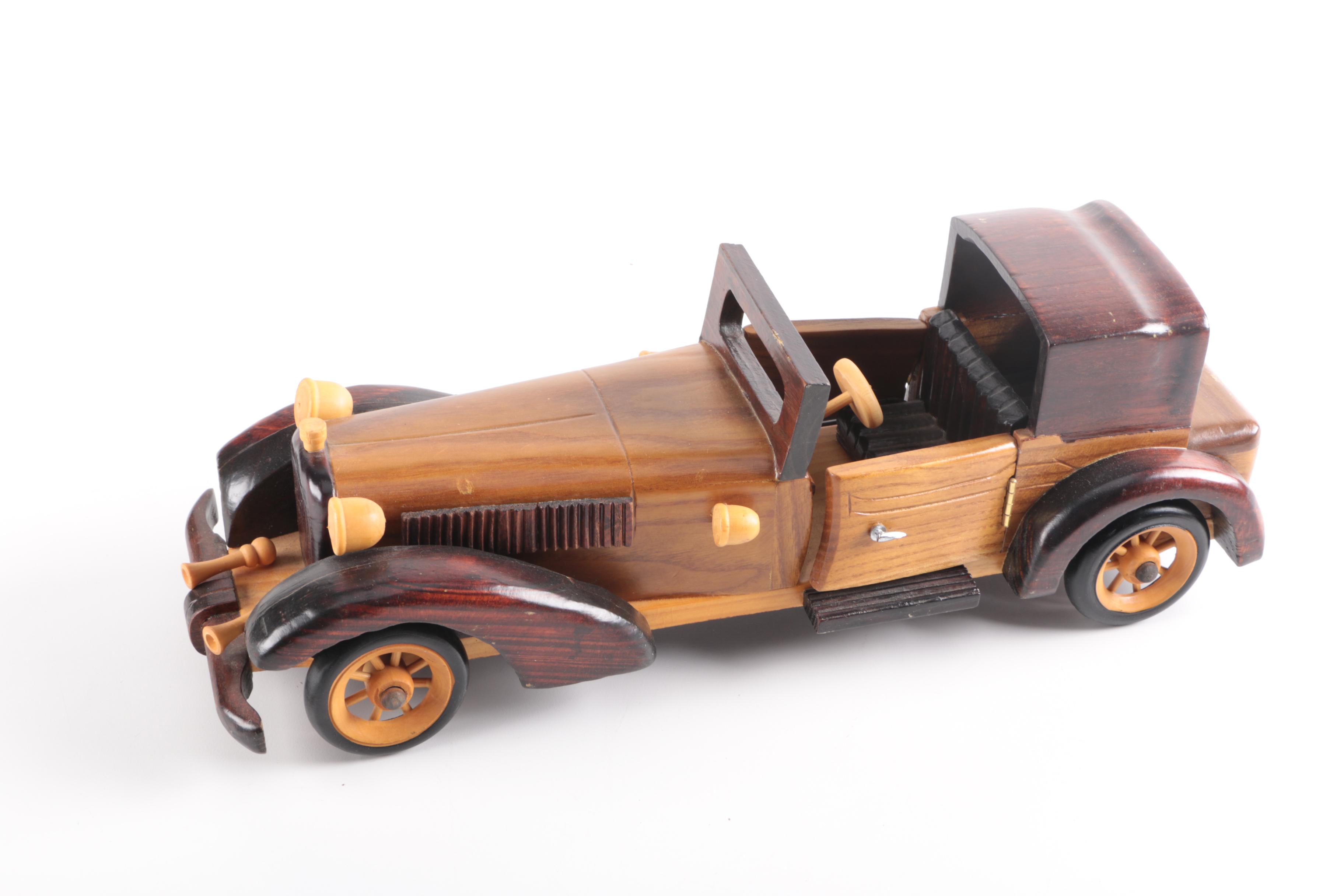 Automobile Decor and Wooden Models