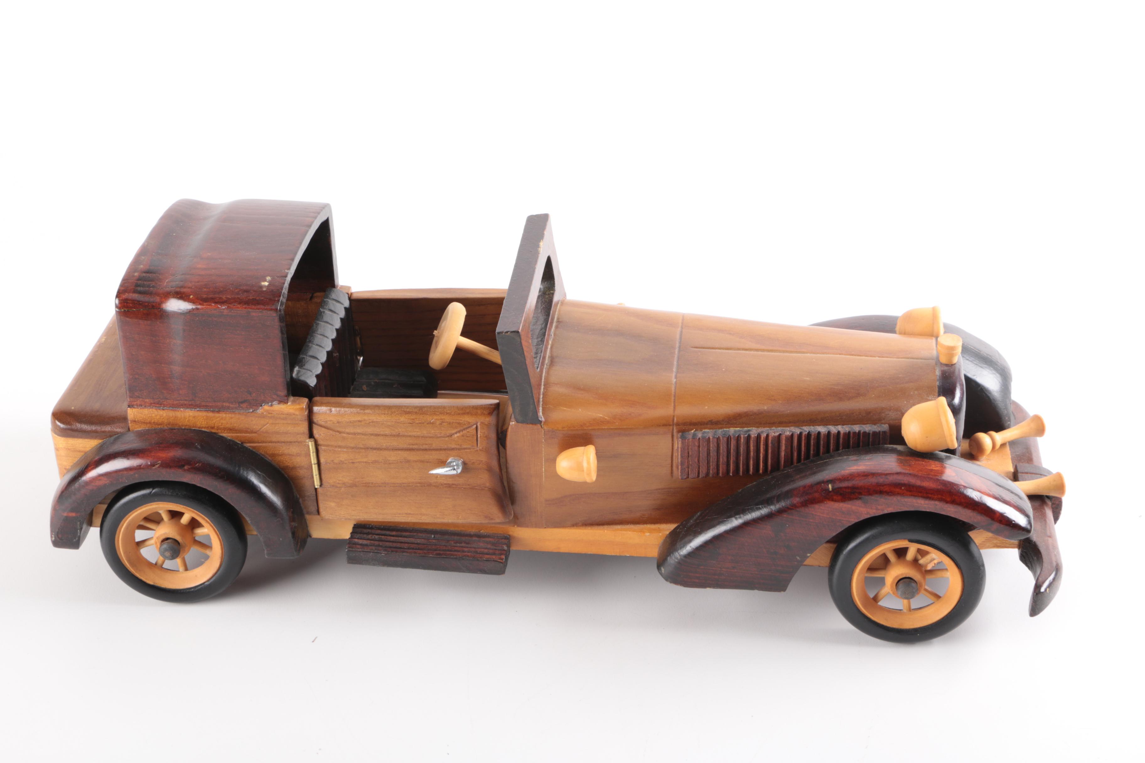 Automobile Decor and Wooden Models