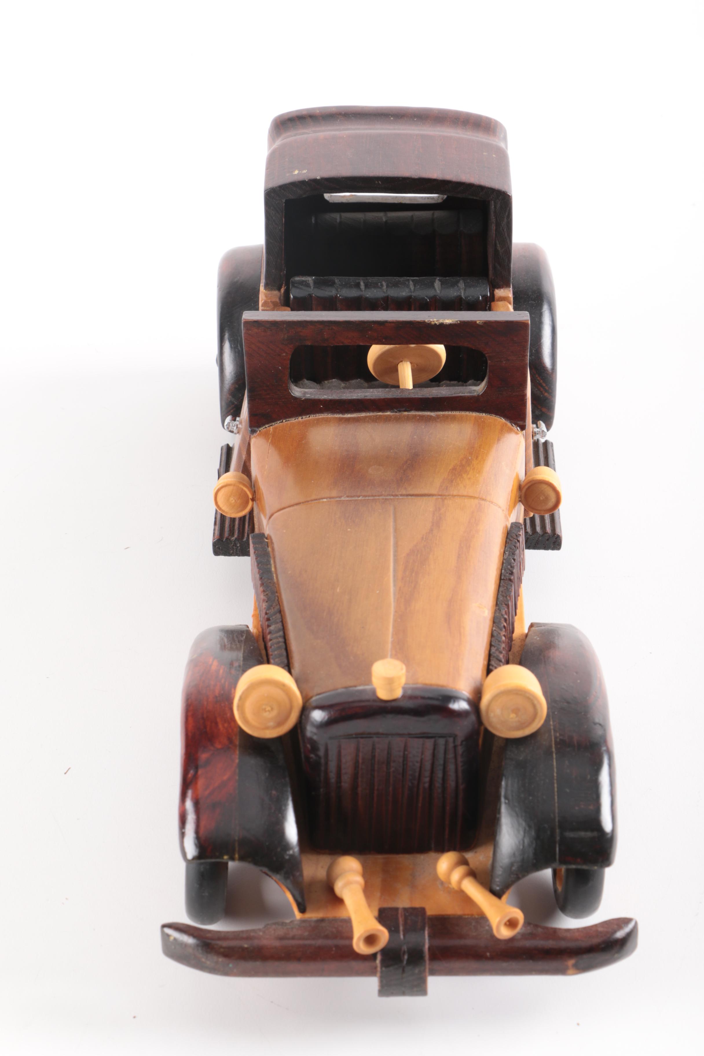 Automobile Decor and Wooden Models