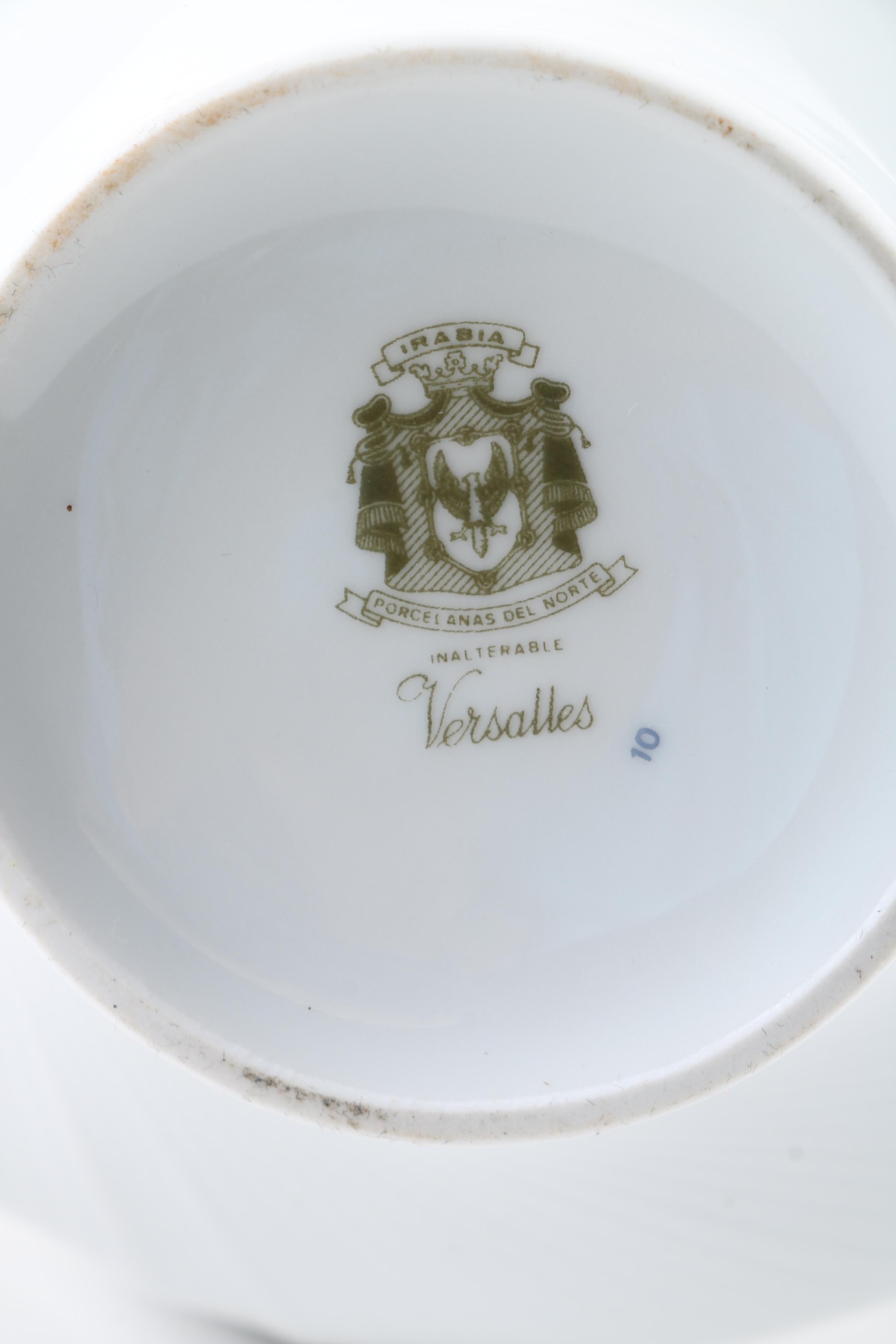 Porcelain Rose Medallion Teapot and  Irasia Coffee Pot