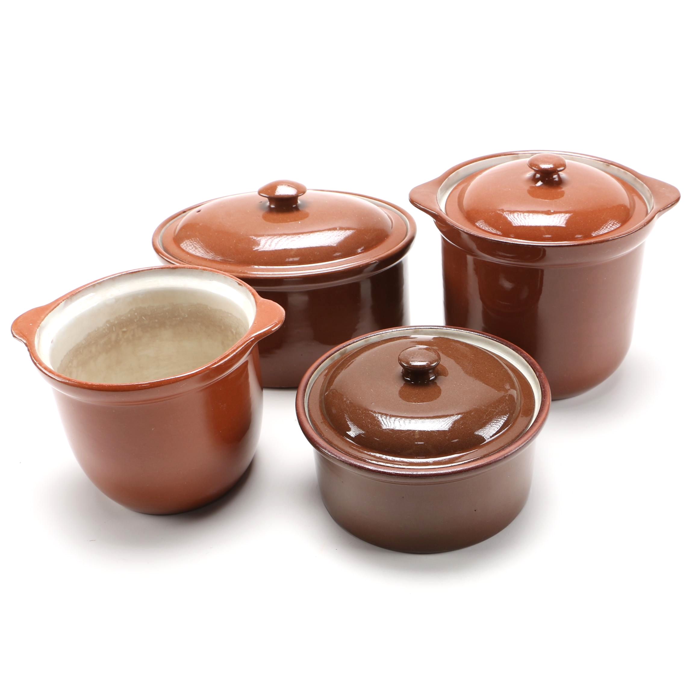 Stoneware Crocks Featuring Weller