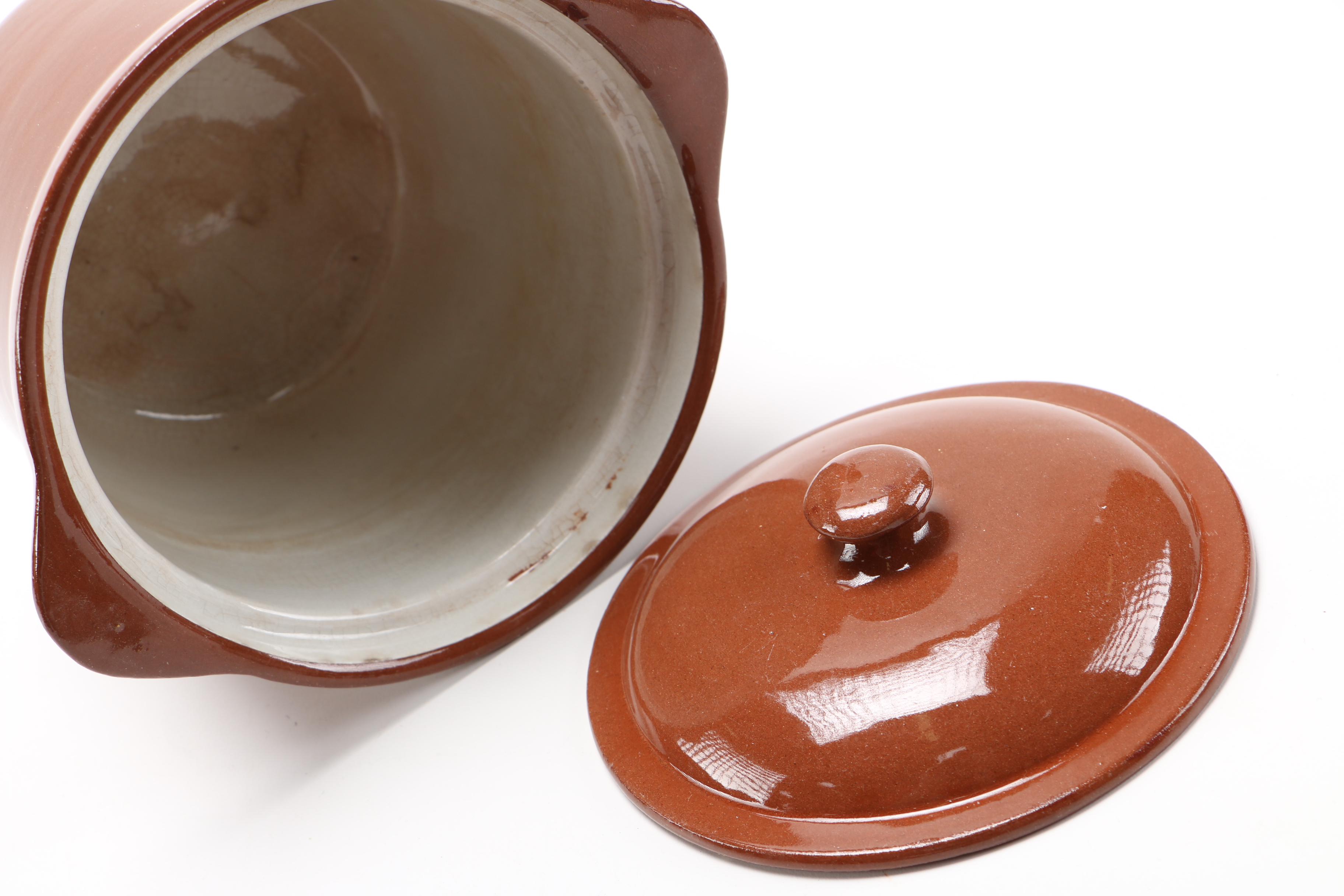 Stoneware Crocks Featuring Weller