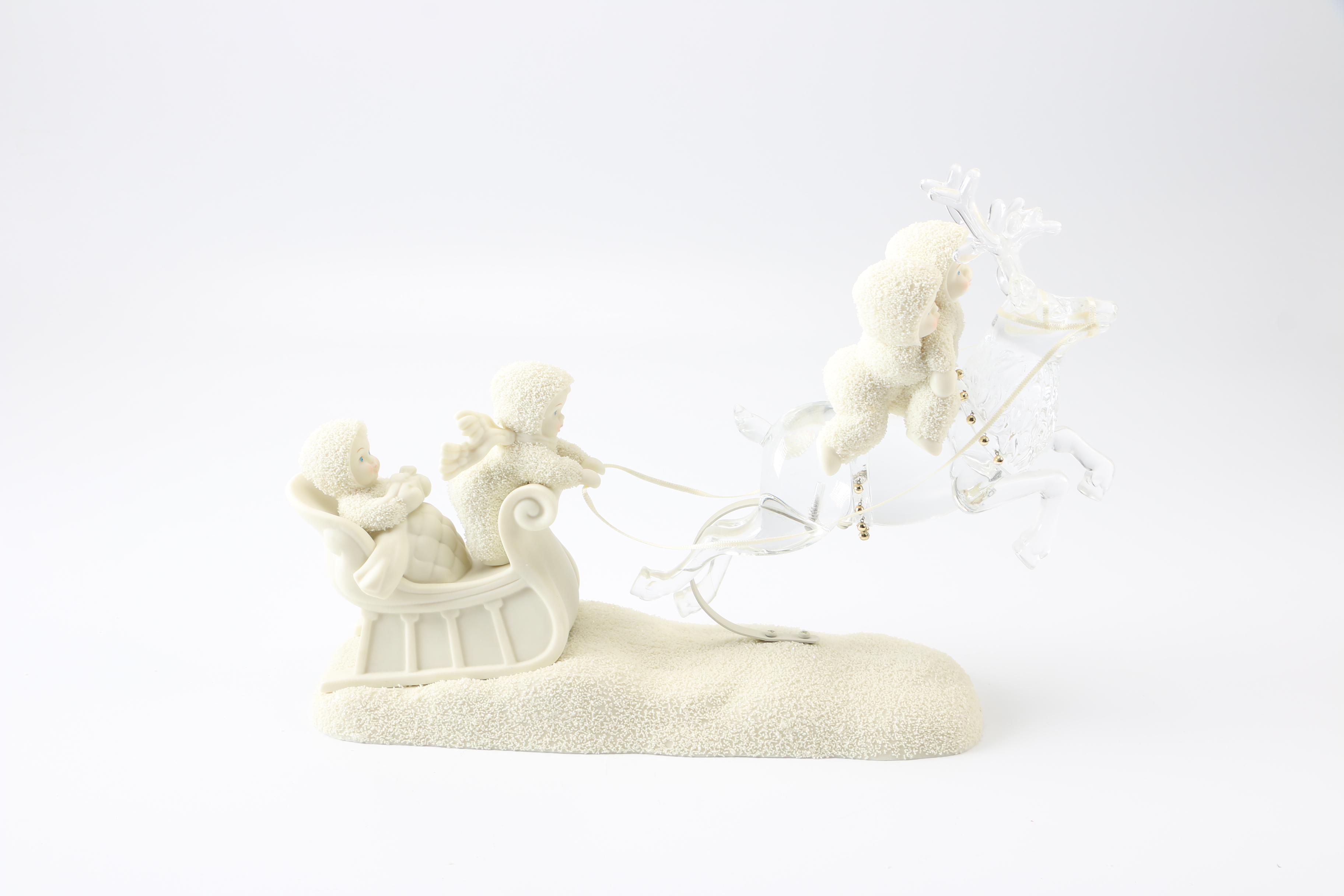 Snowbabies Figurines Including "Up Into the Stars"