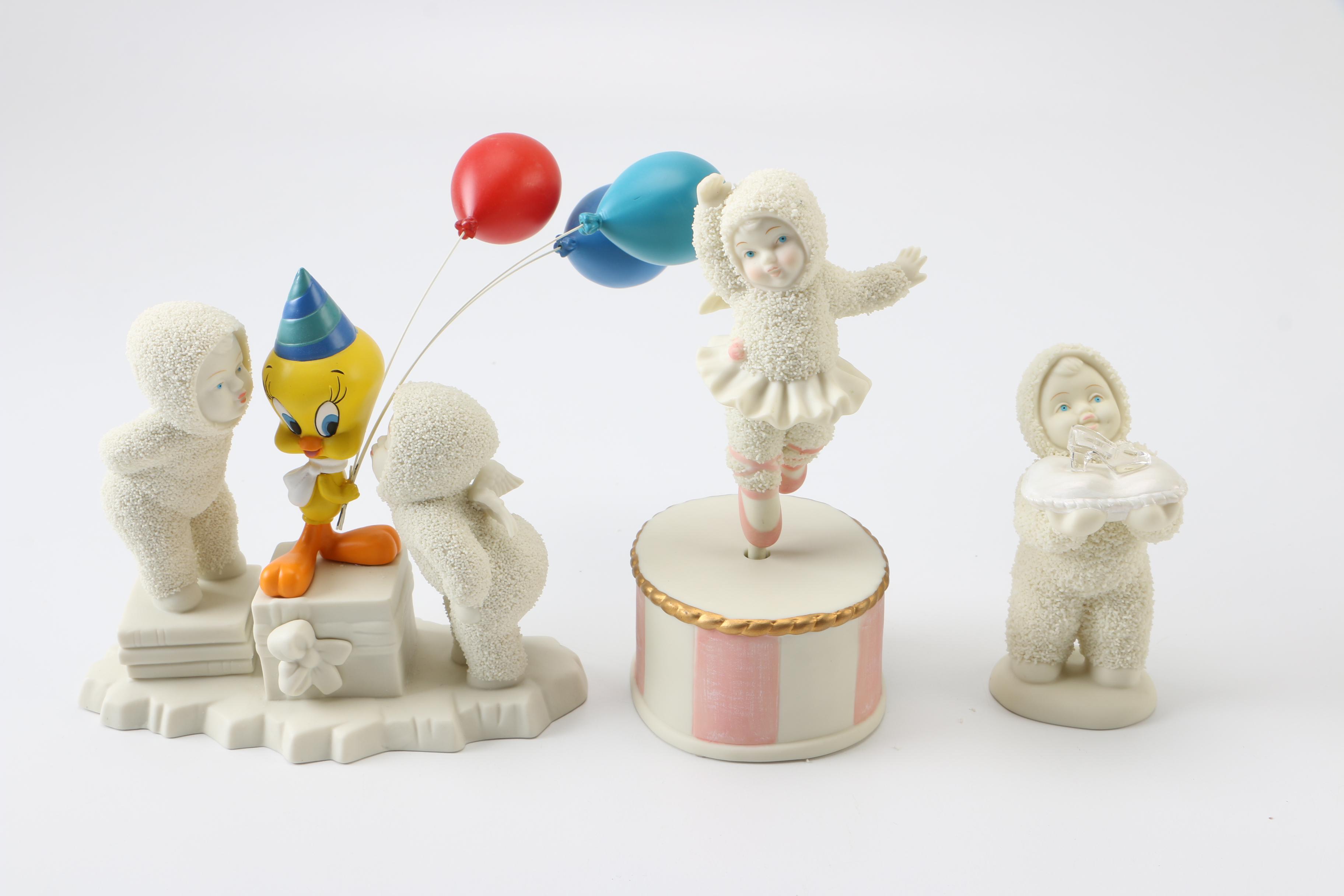 Snowbabies Figurines Including "Up Into the Stars"