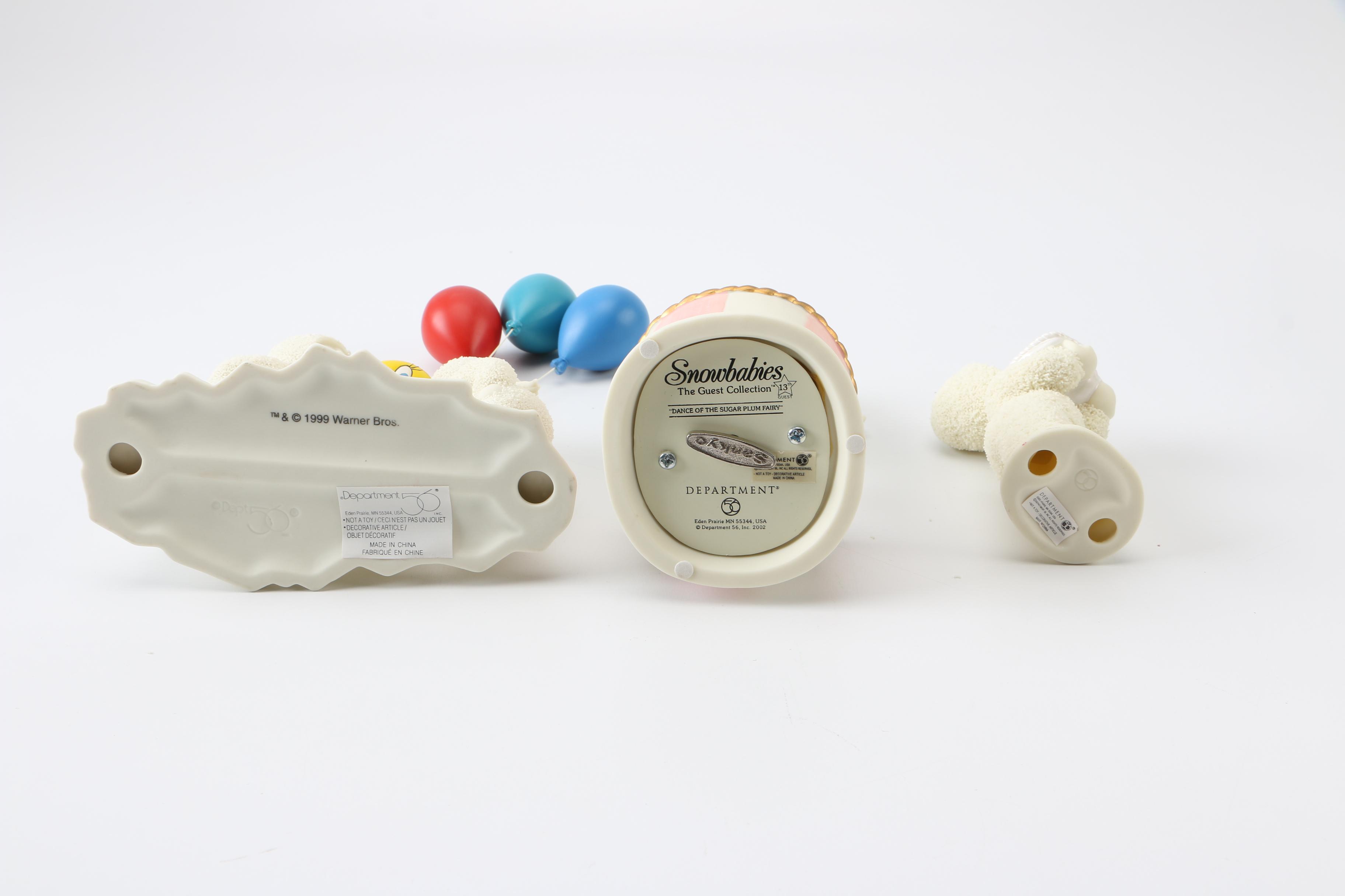 Snowbabies Figurines Including "Up Into the Stars"