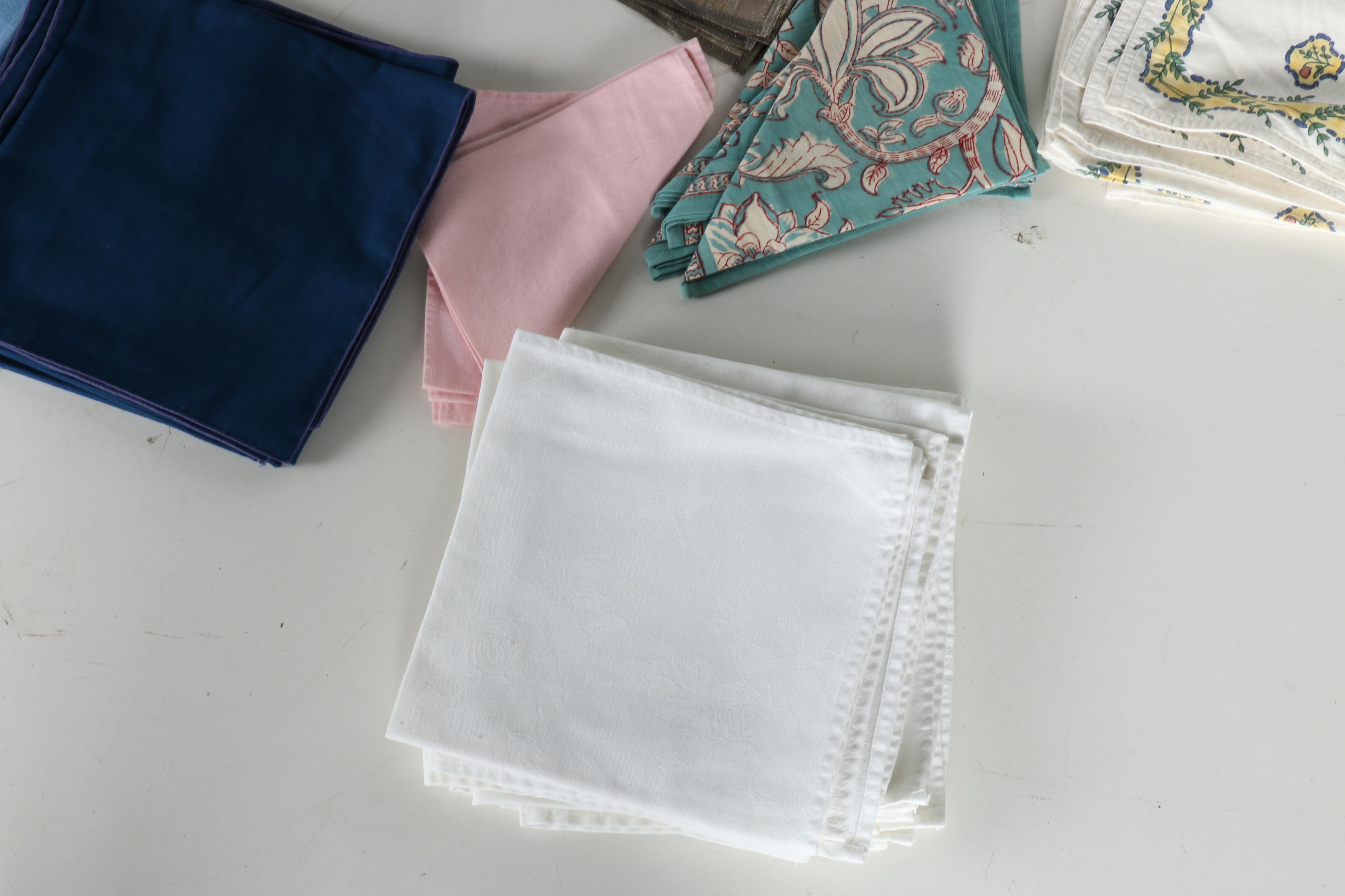 Assortment of Vintage Linens