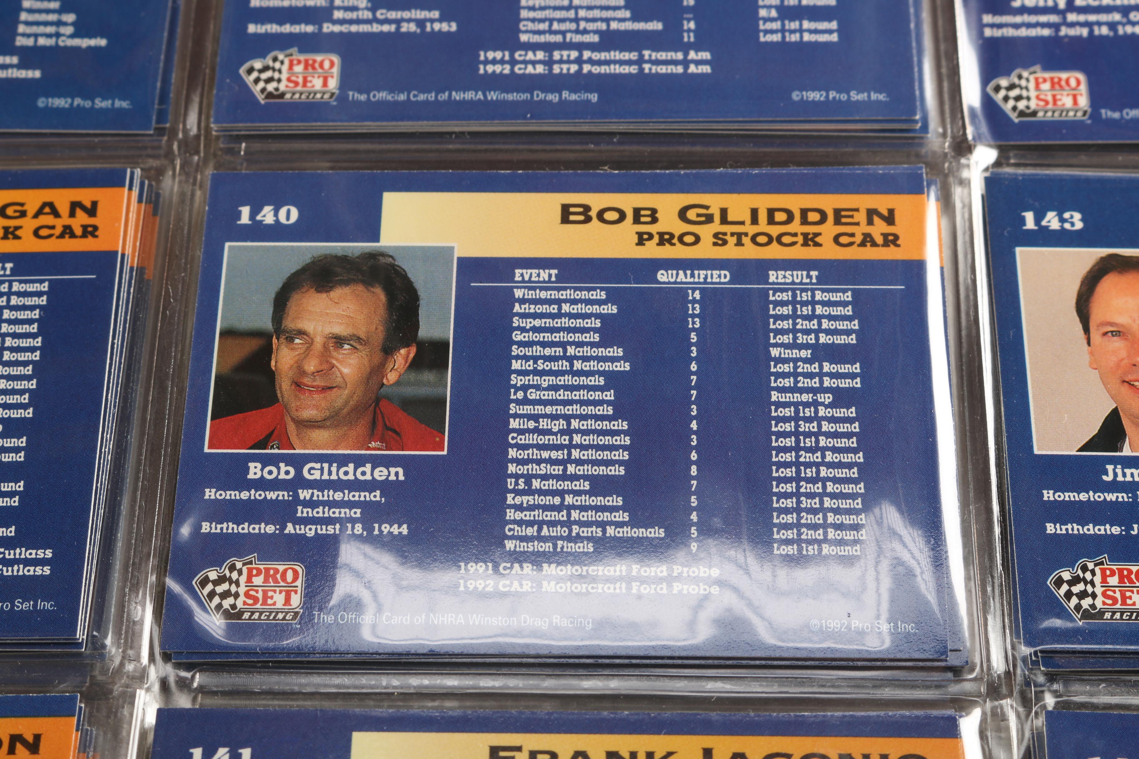 ProSet Racing Cards