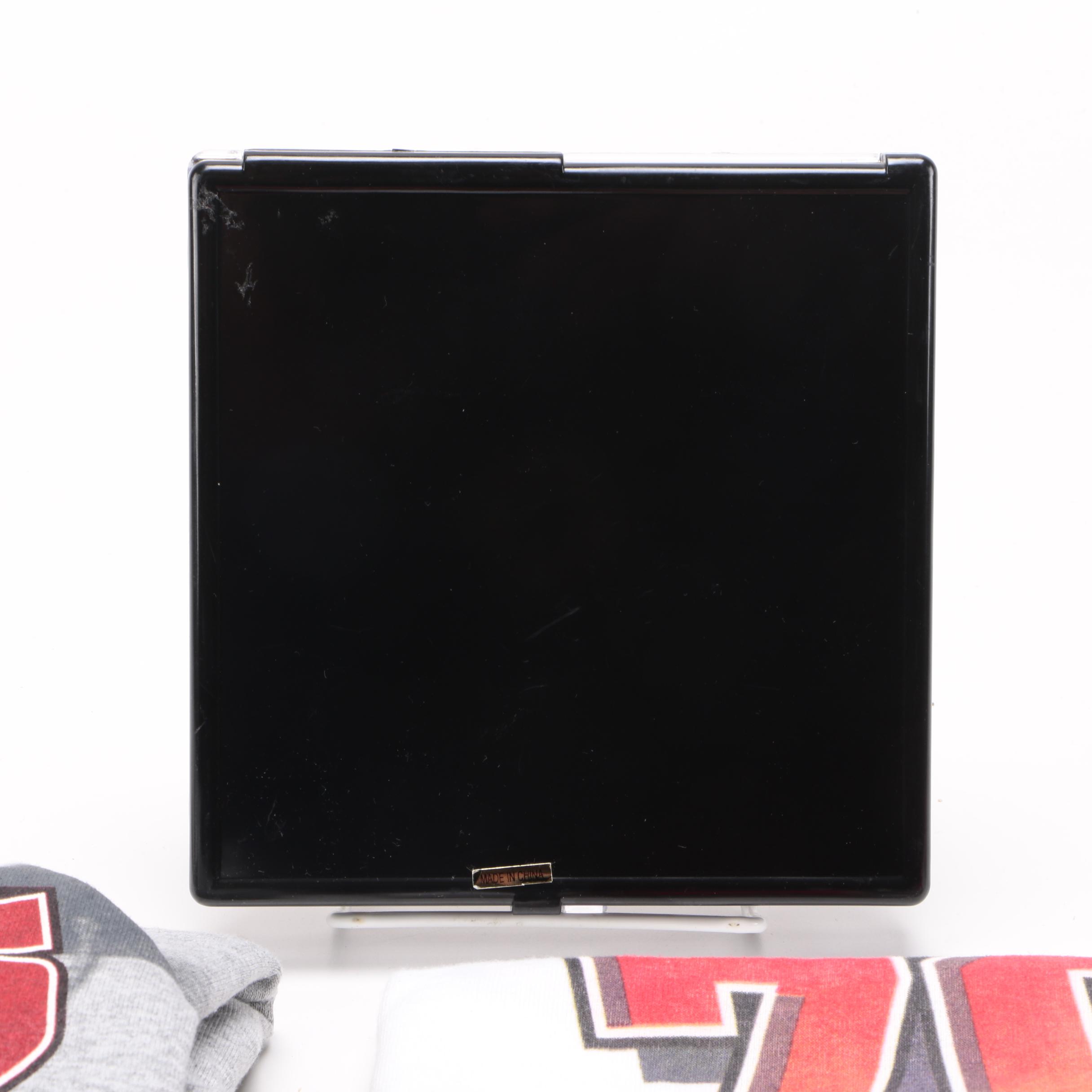 Chicago Bulls Commemorative Pin Set and Chicago Bull T-Shirts