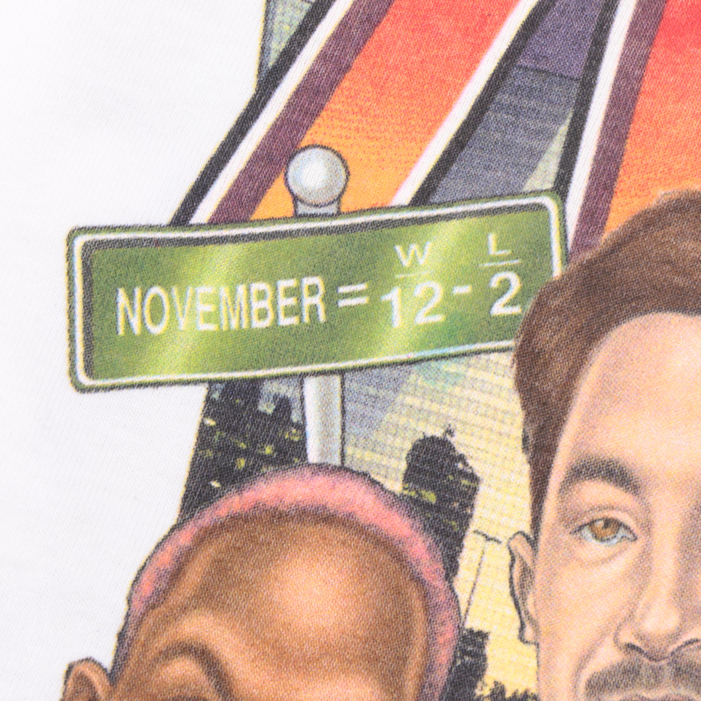 Chicago Bulls Commemorative Pin Set and Chicago Bull T-Shirts