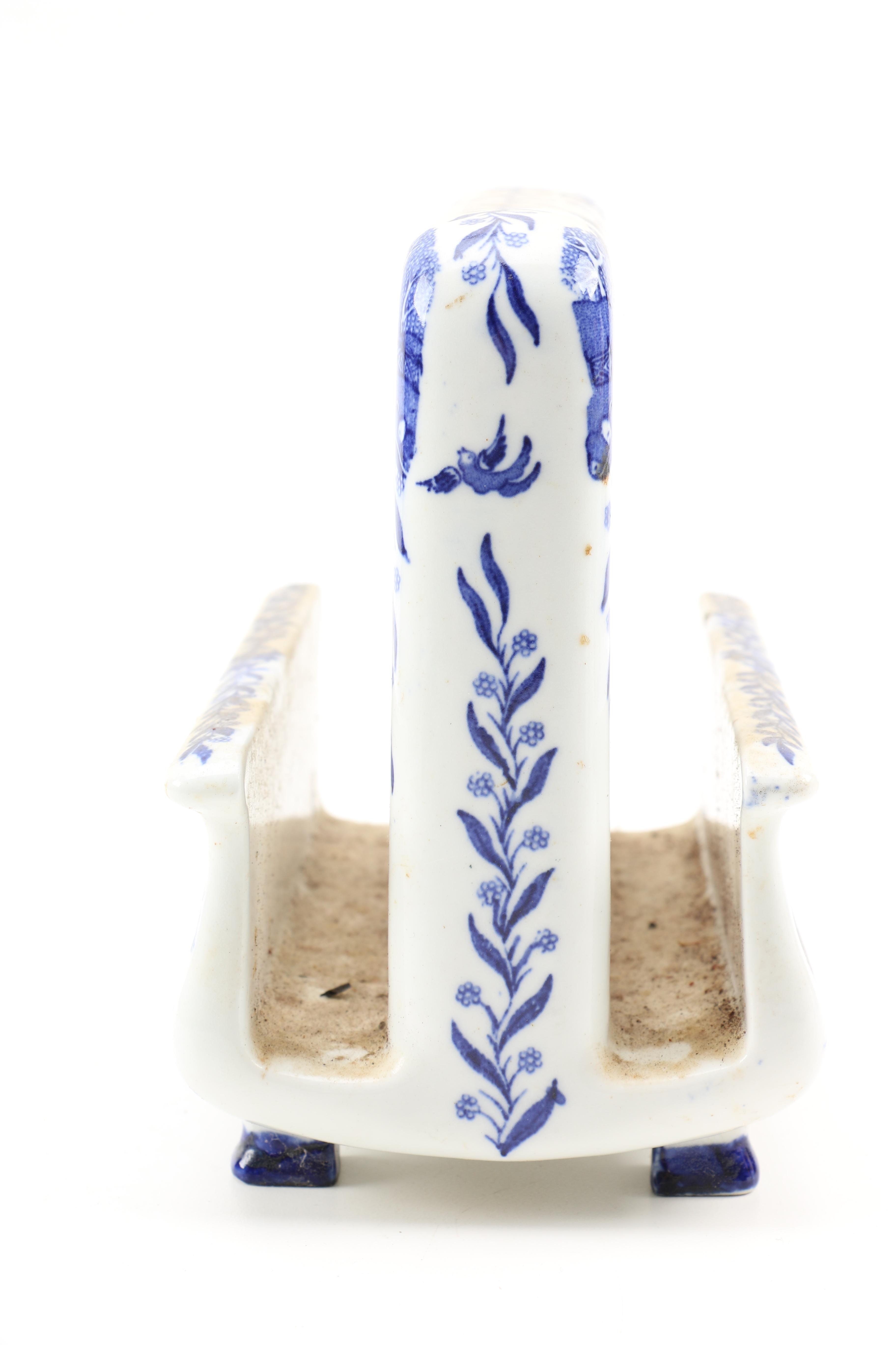 Vintage "Blue Willow" Toastrite Electric Toaster