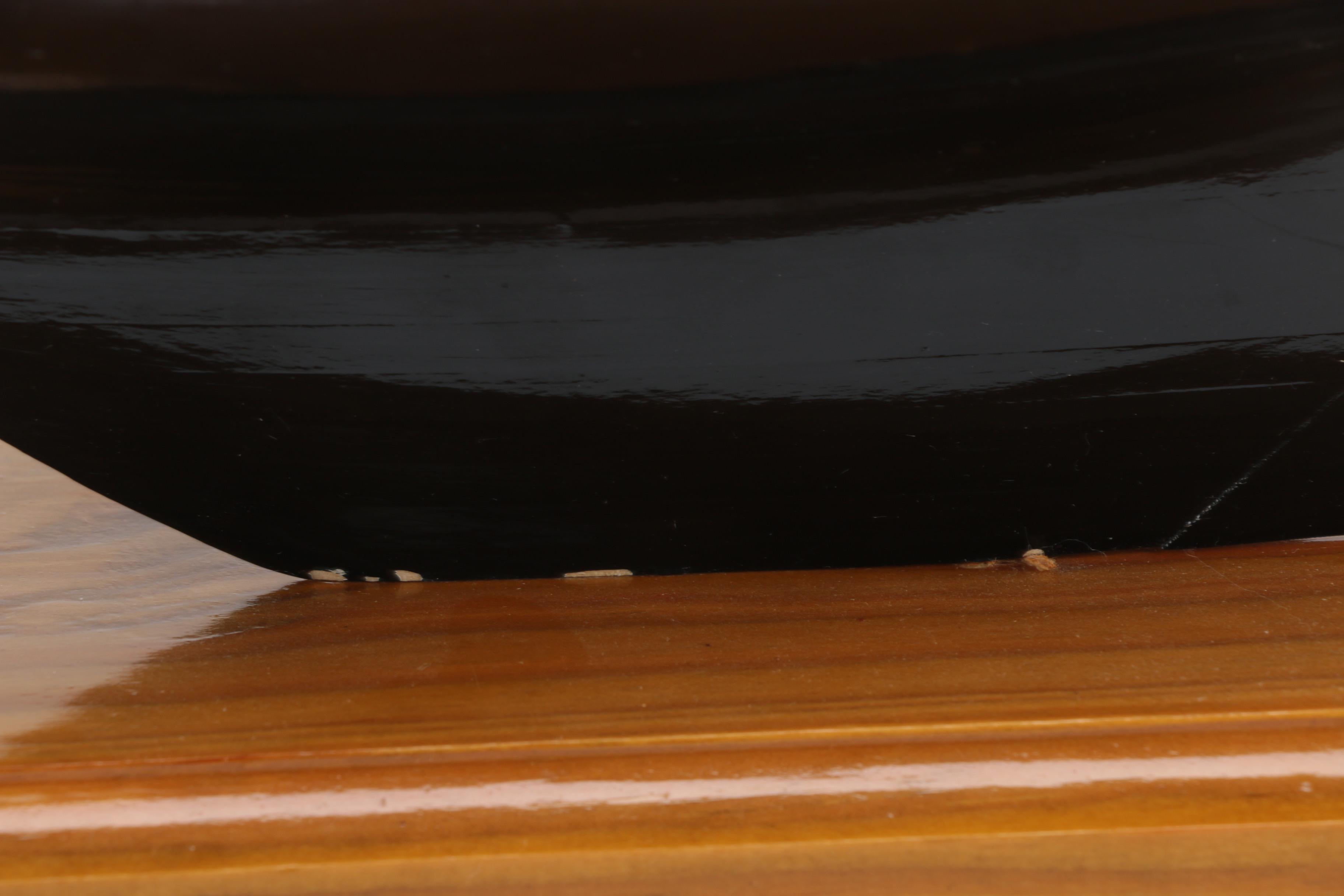 Wooden Sailboat Model Décor