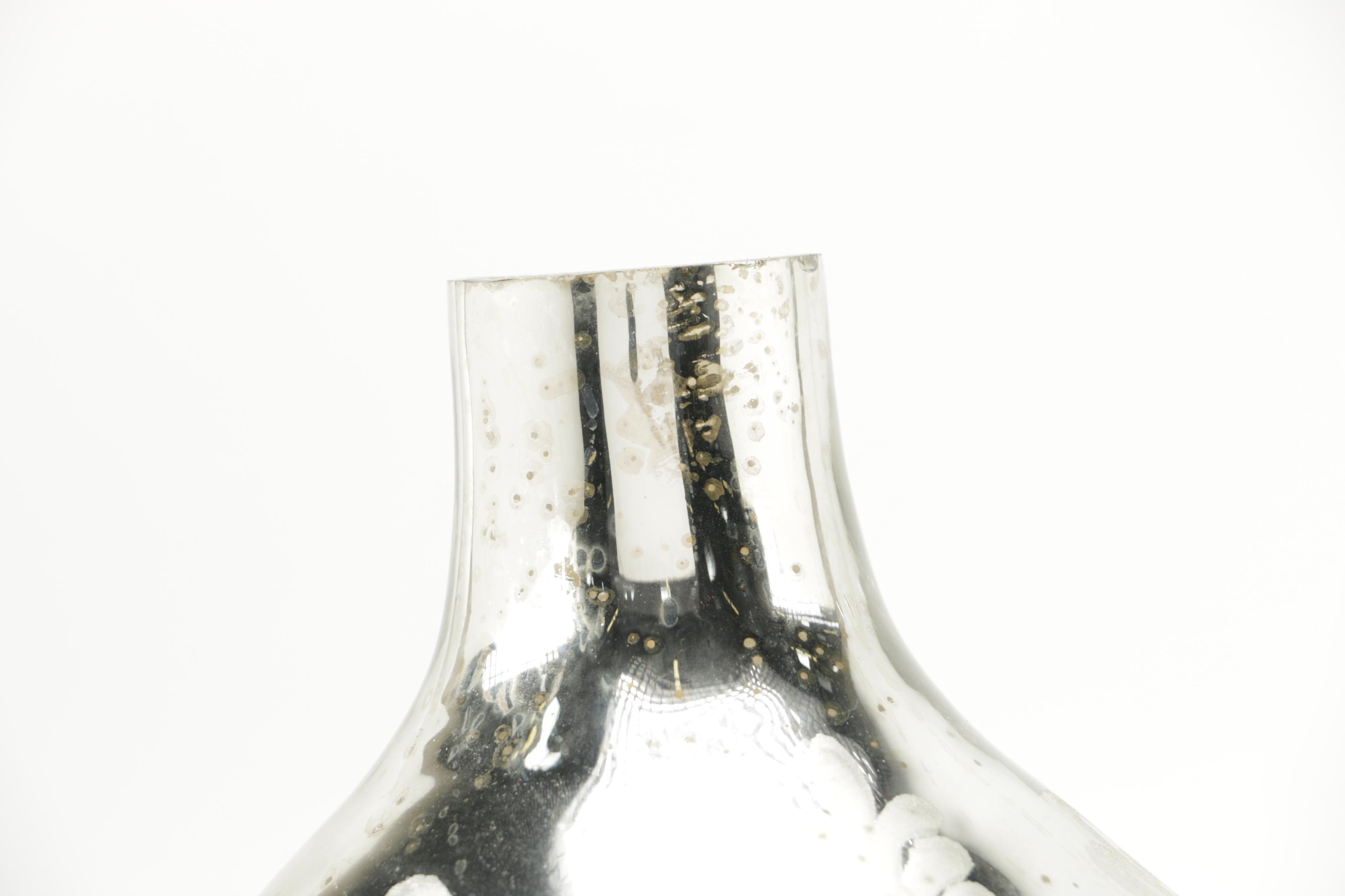 Silver Tone Vases and Candy Dish