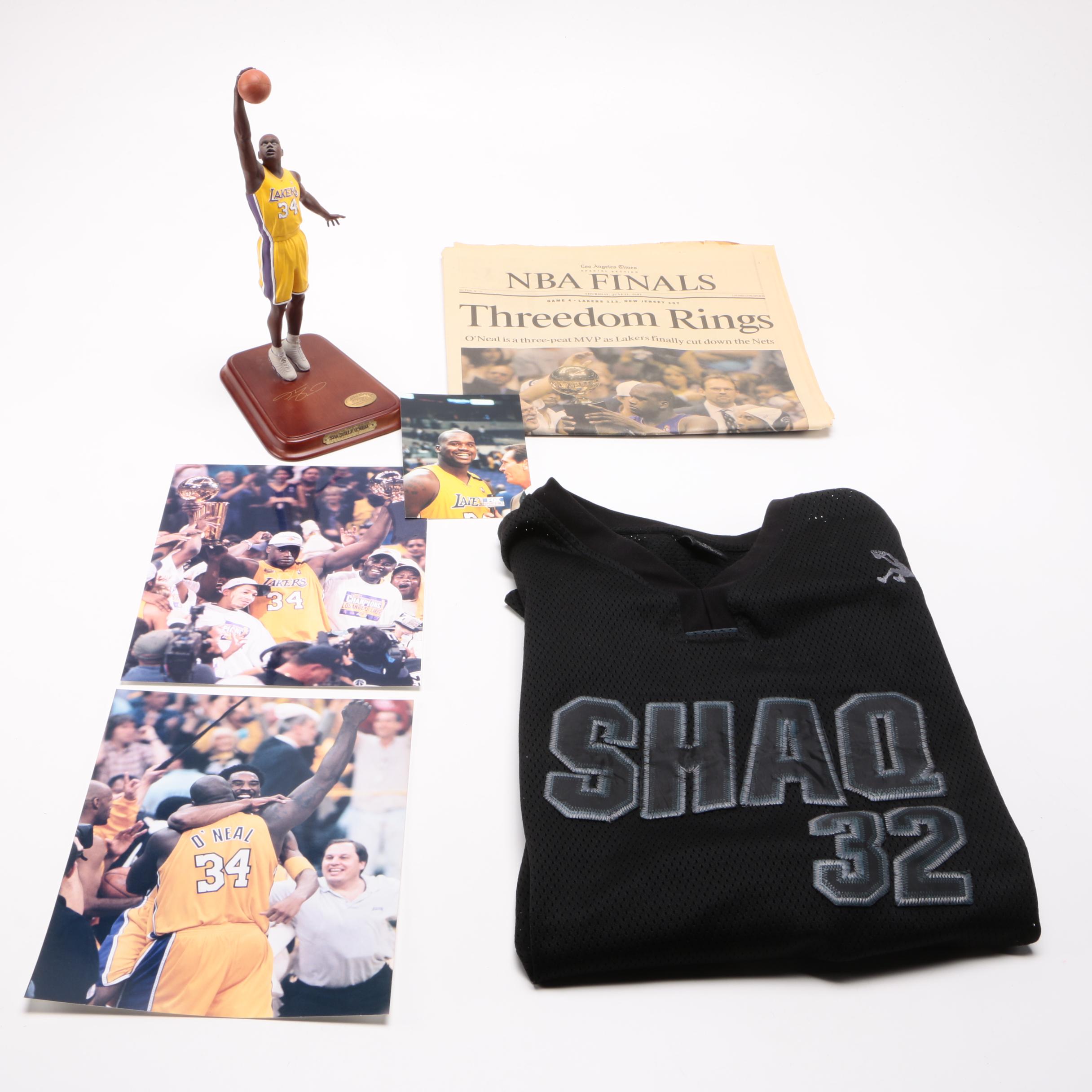 Los Angeles Lakers Shaquille O'Neal Memorabilia