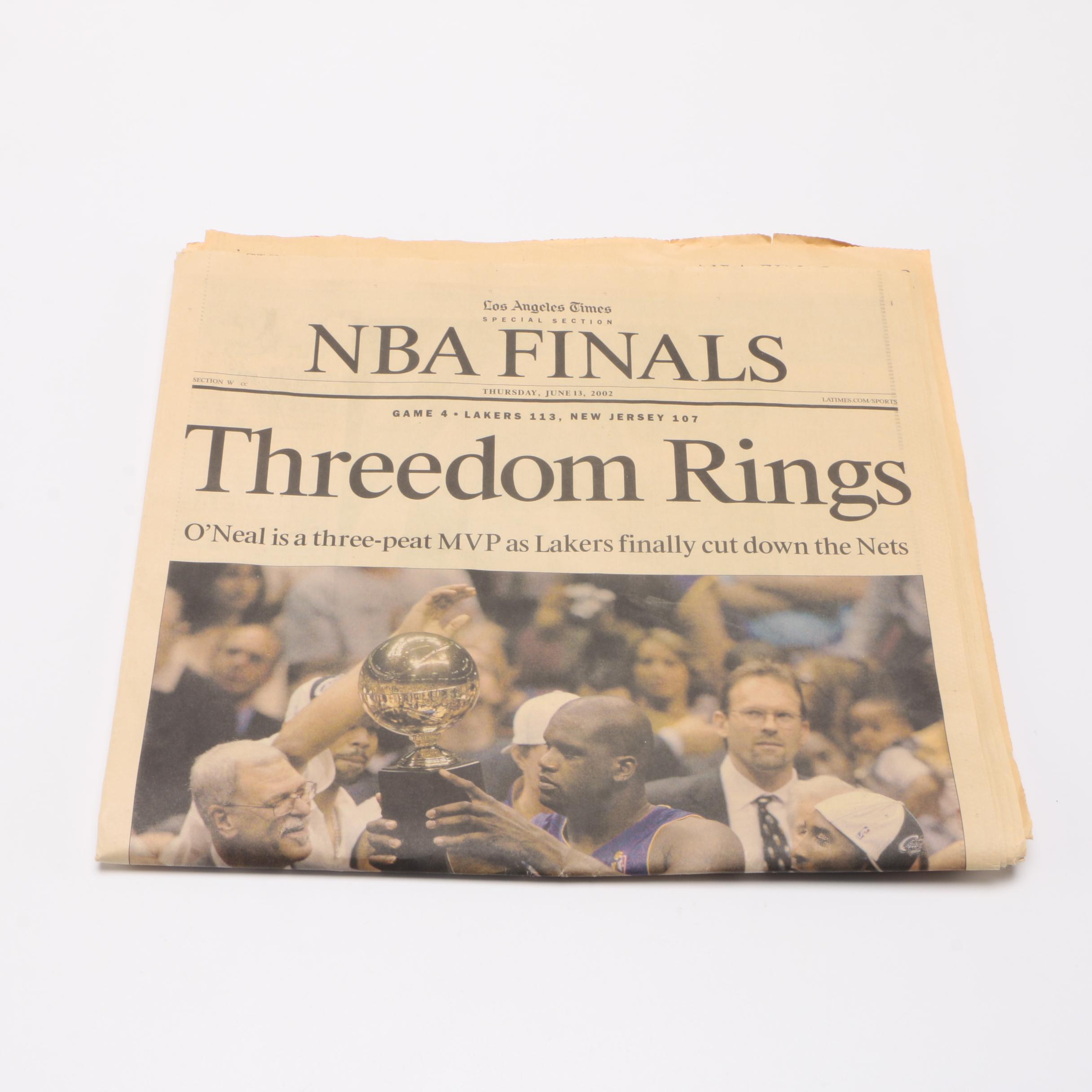 Los Angeles Lakers Shaquille O'Neal Memorabilia