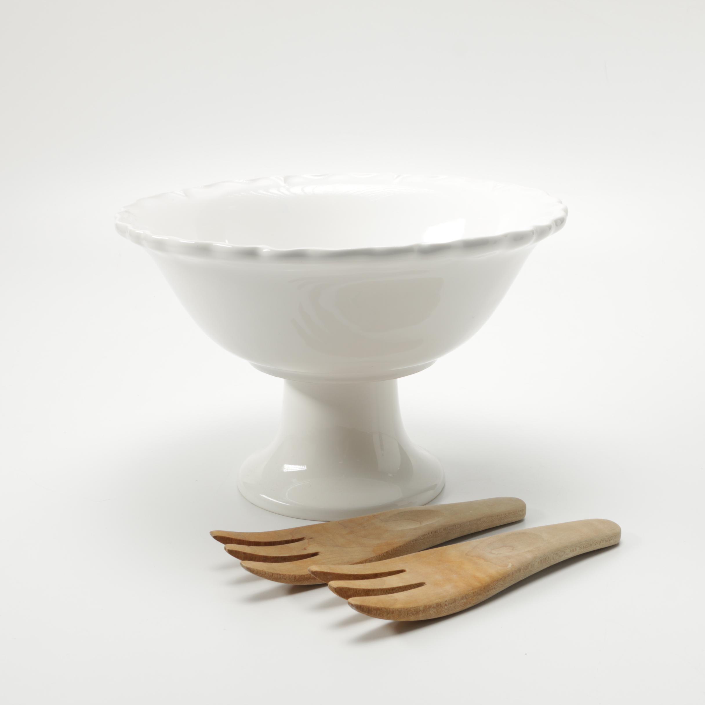 Portugese Compote With Serving Utensils