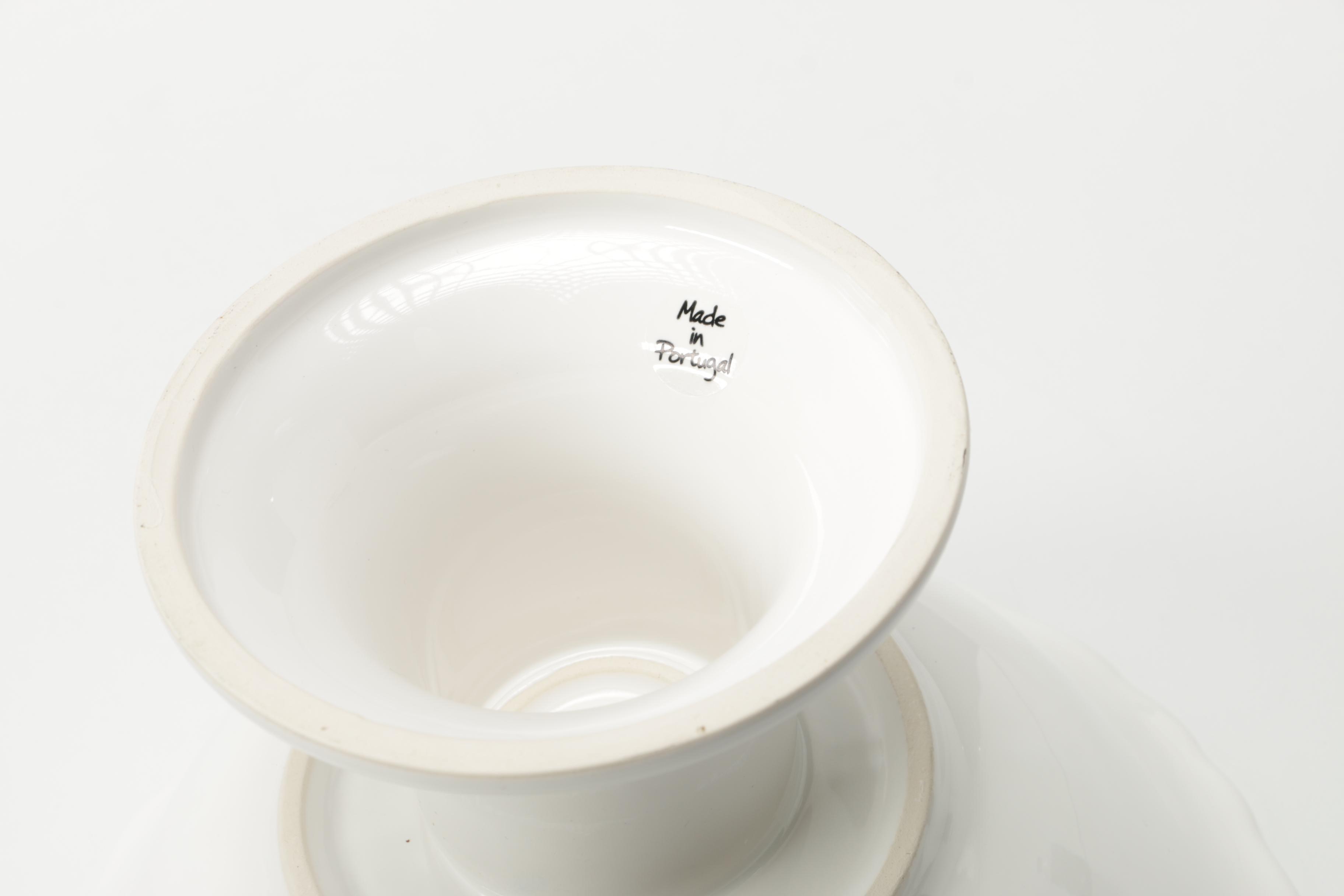 Portugese Compote With Serving Utensils