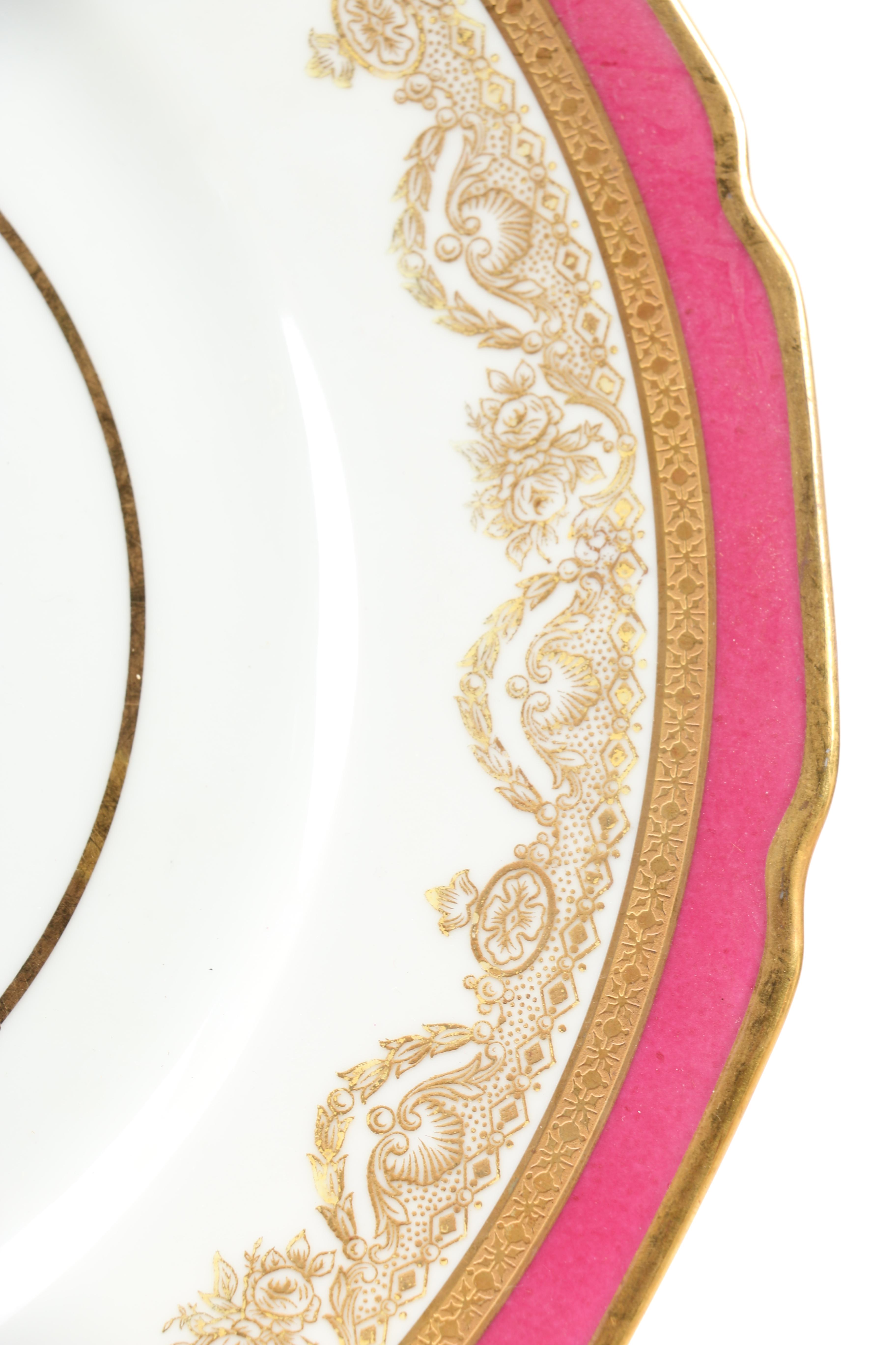 La Cloche Limoges Dinner Plates