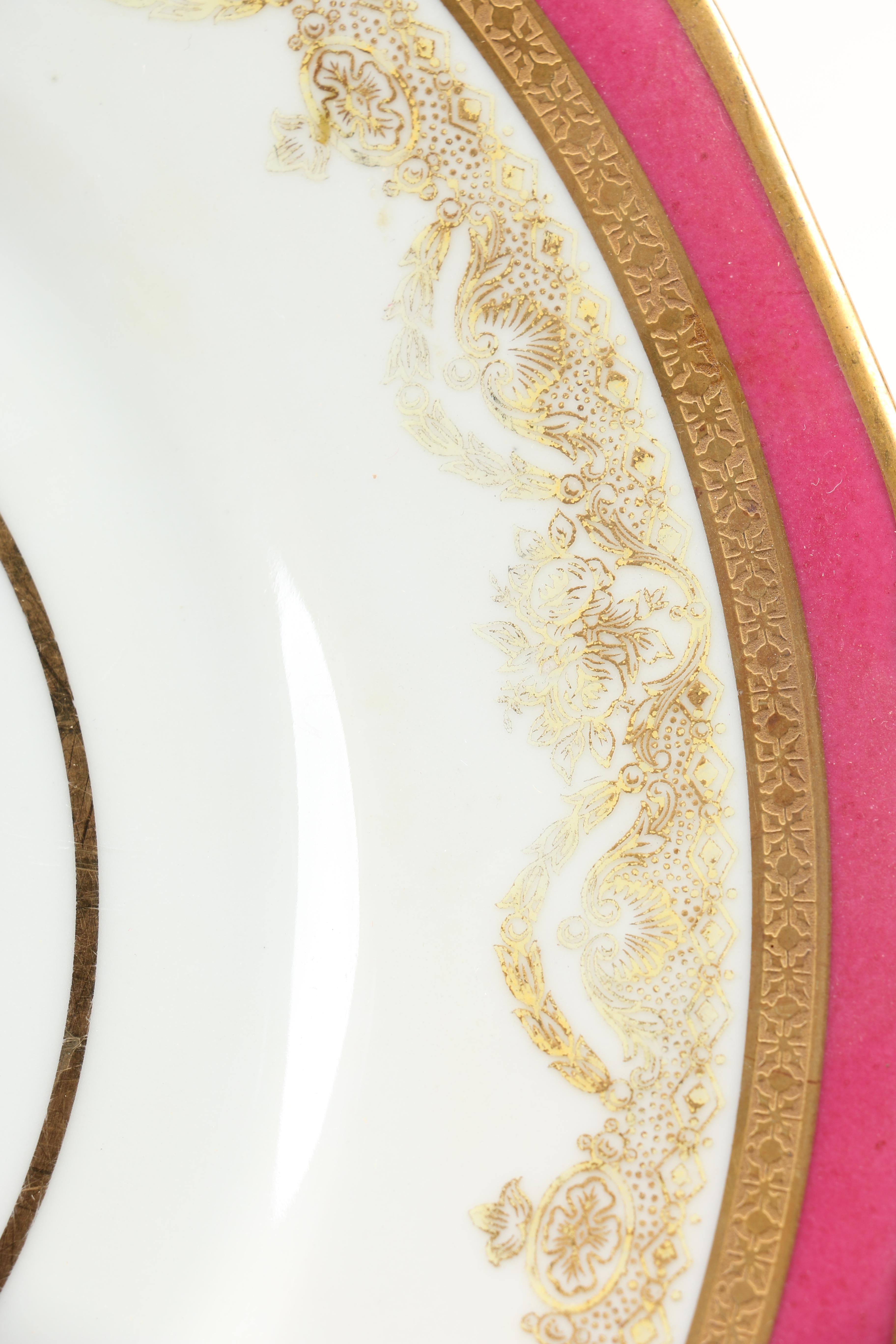 La Cloche Limoges Dinner Plates