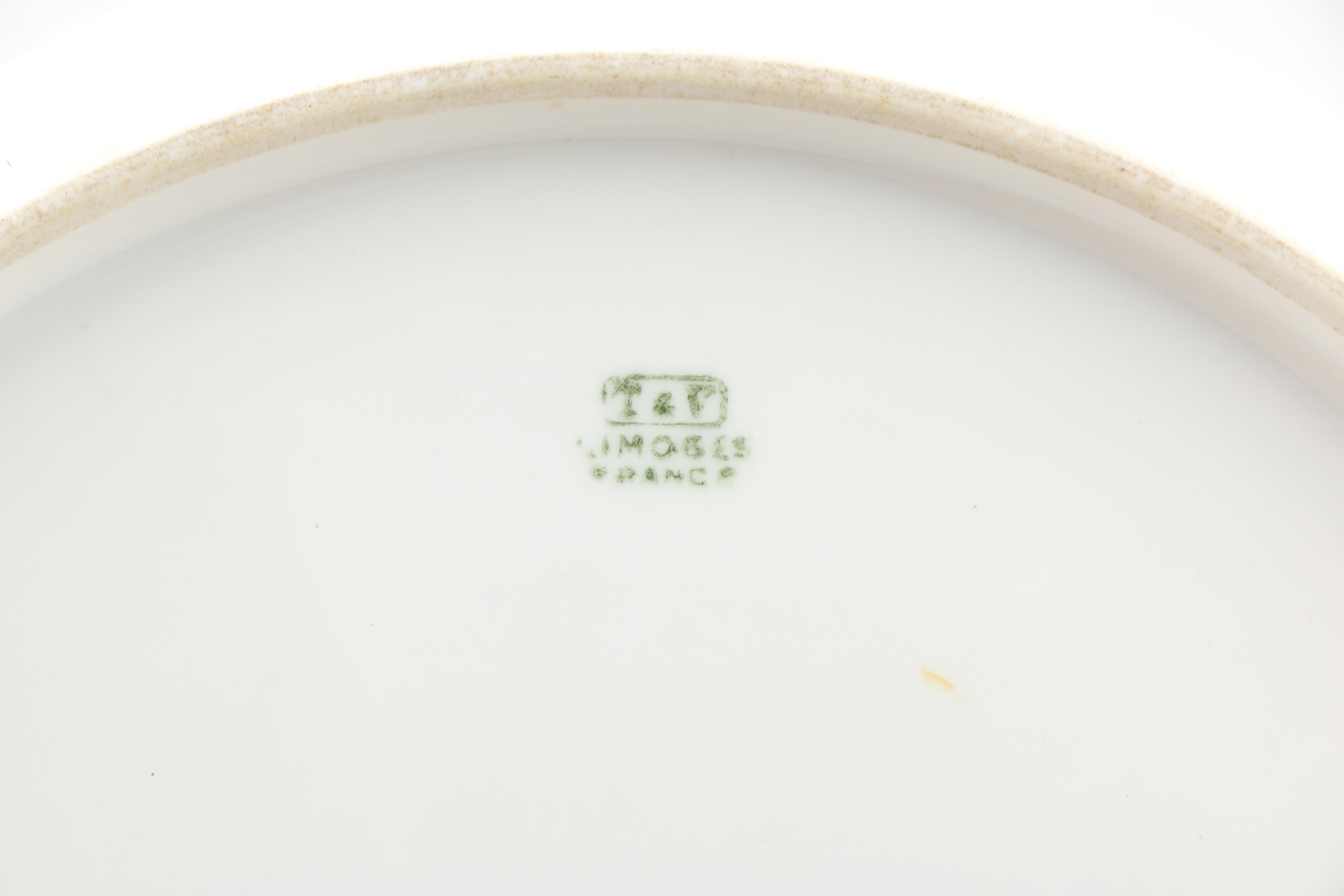 La Cloche Limoges Dinner Plates