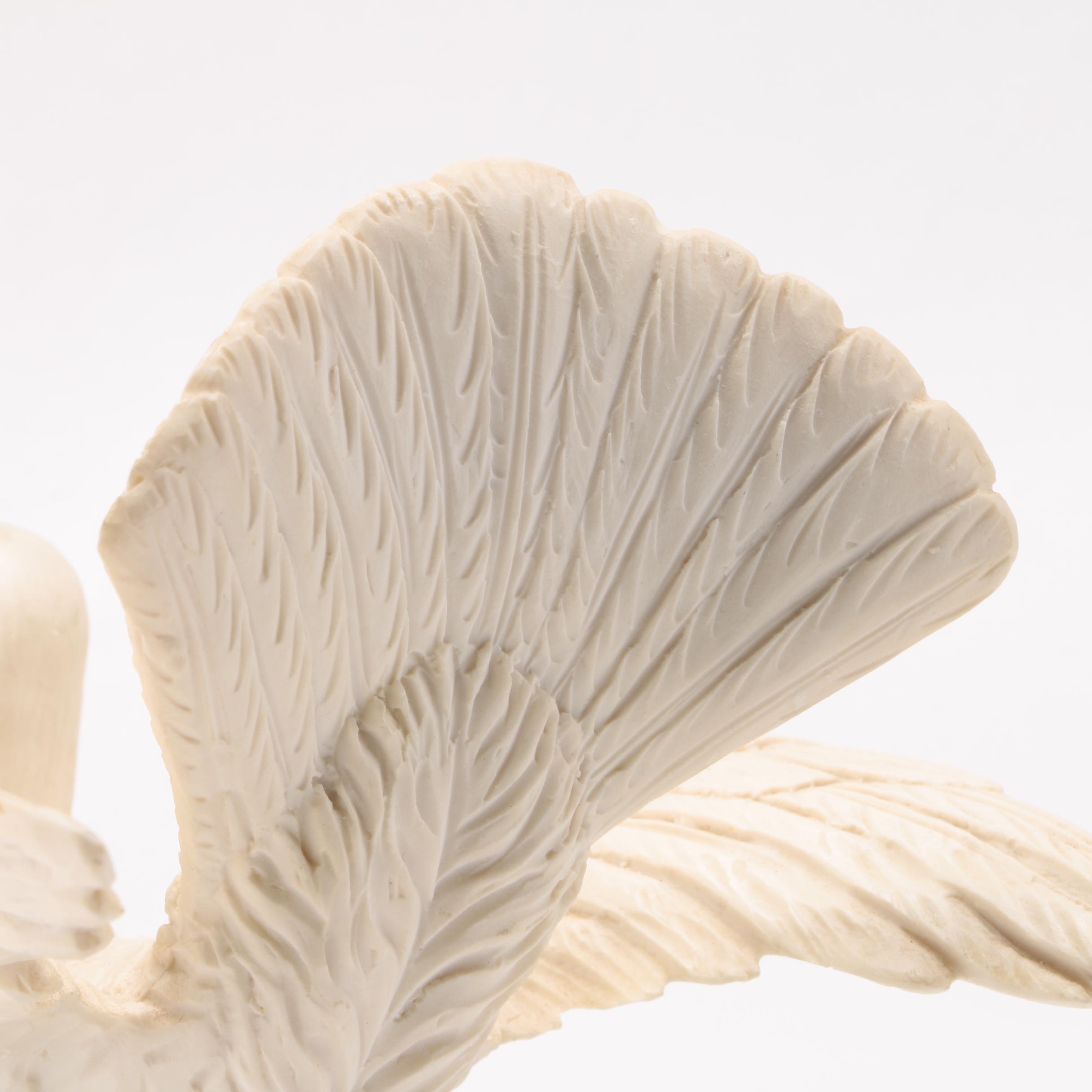 White Ceramic Bird Figurine