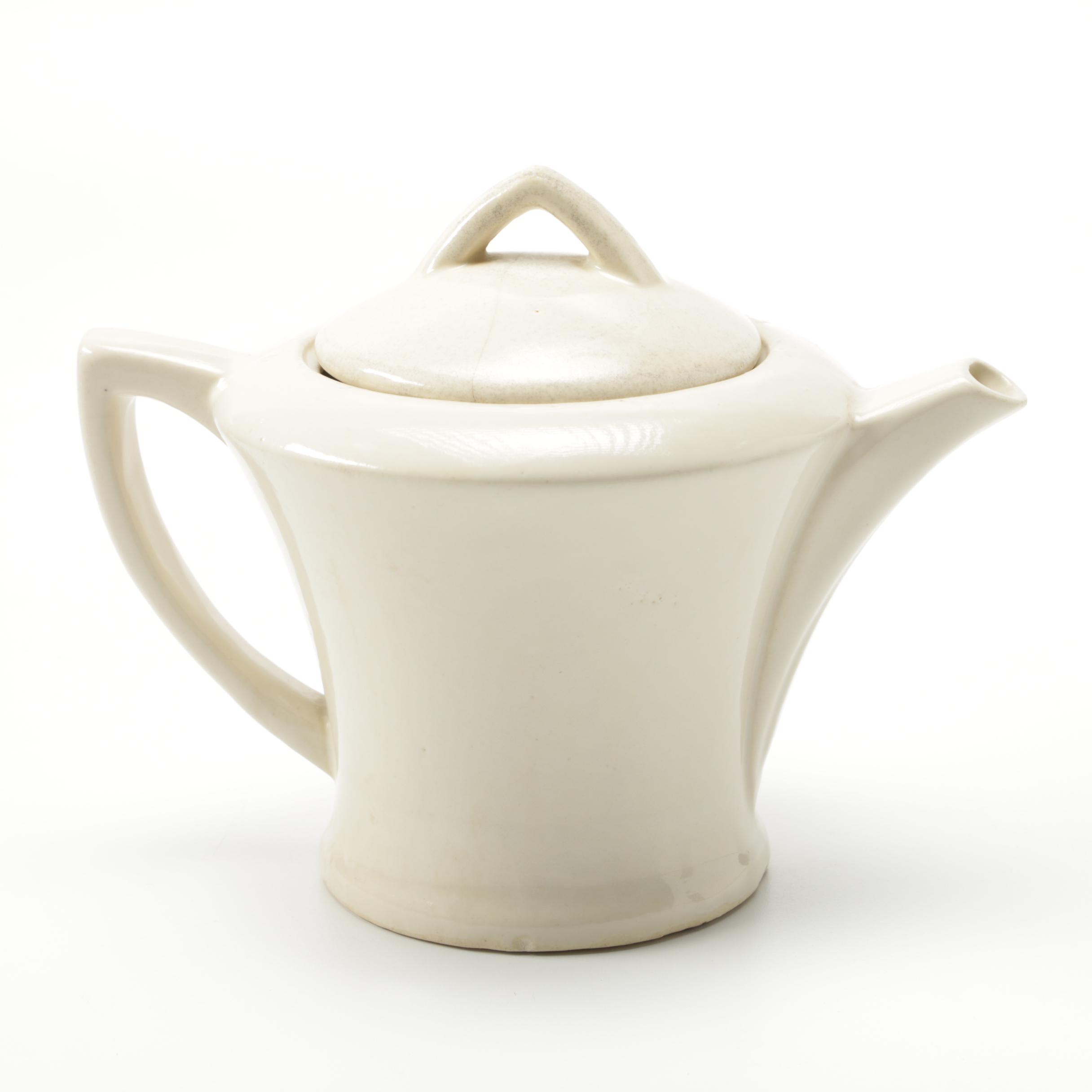 Vintage McCoy Art Deco Teapot