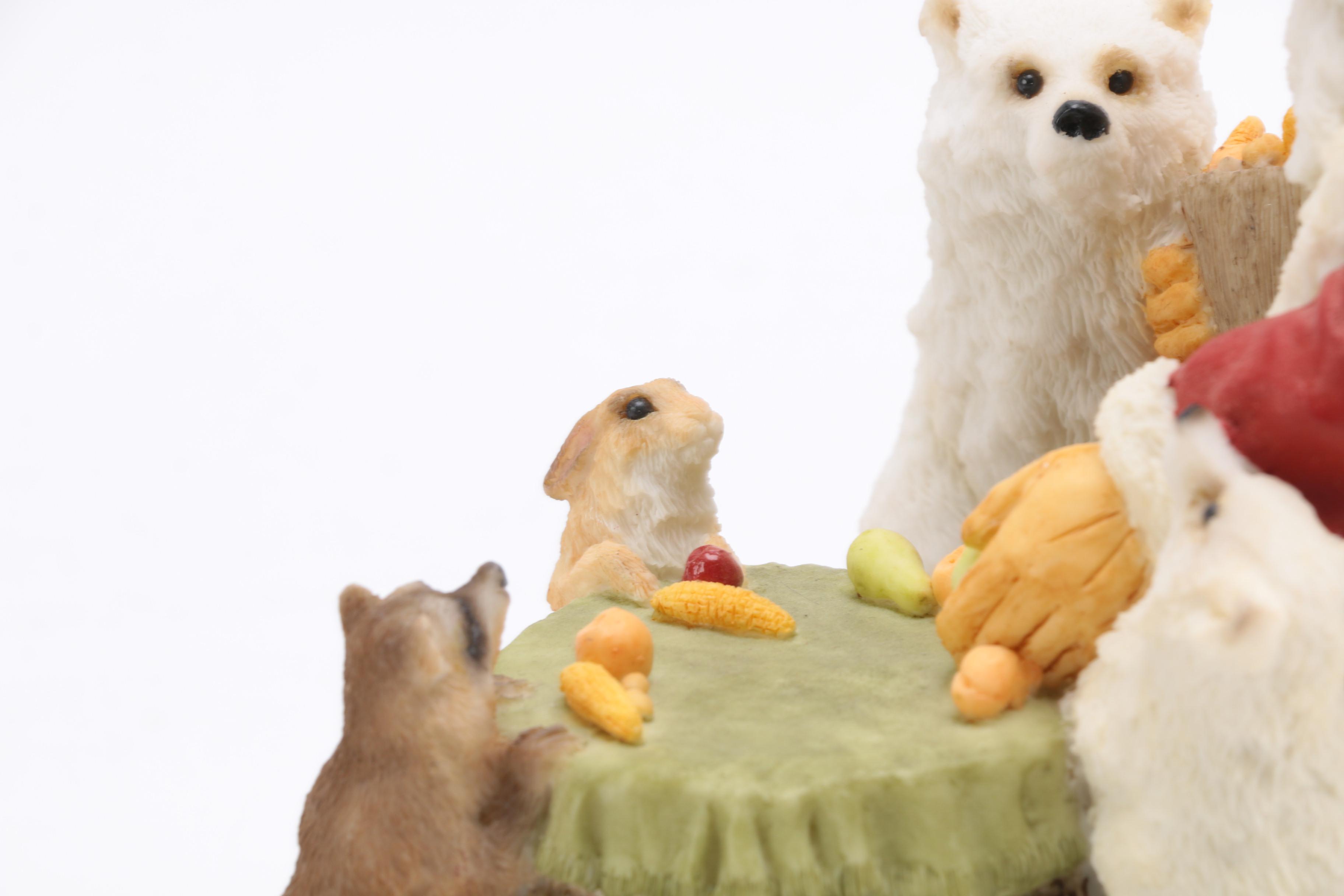 Limited Edition Arctic Santa Clause Figurines by Susan Bradford