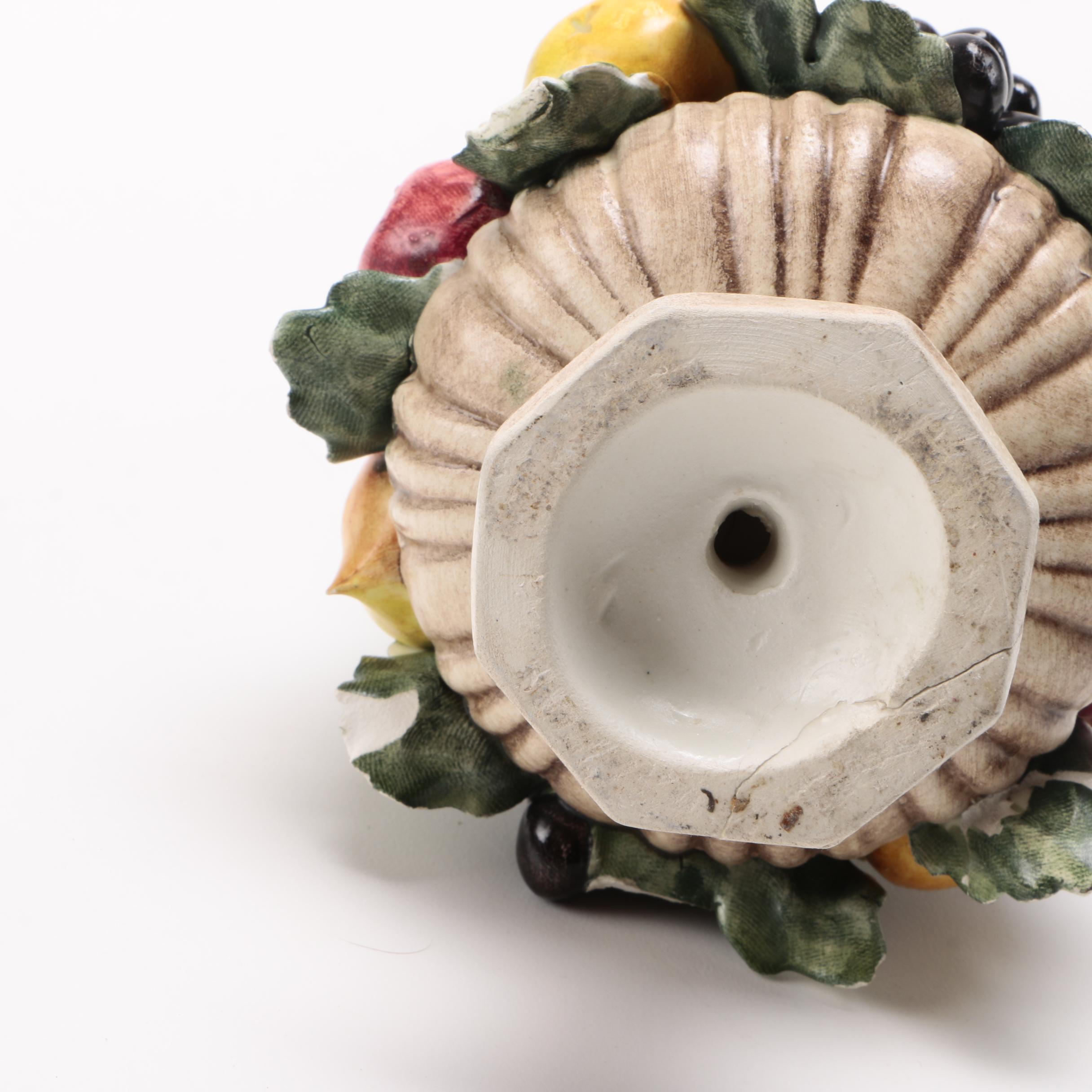 Ceramic Winter Tree in Glass Covering