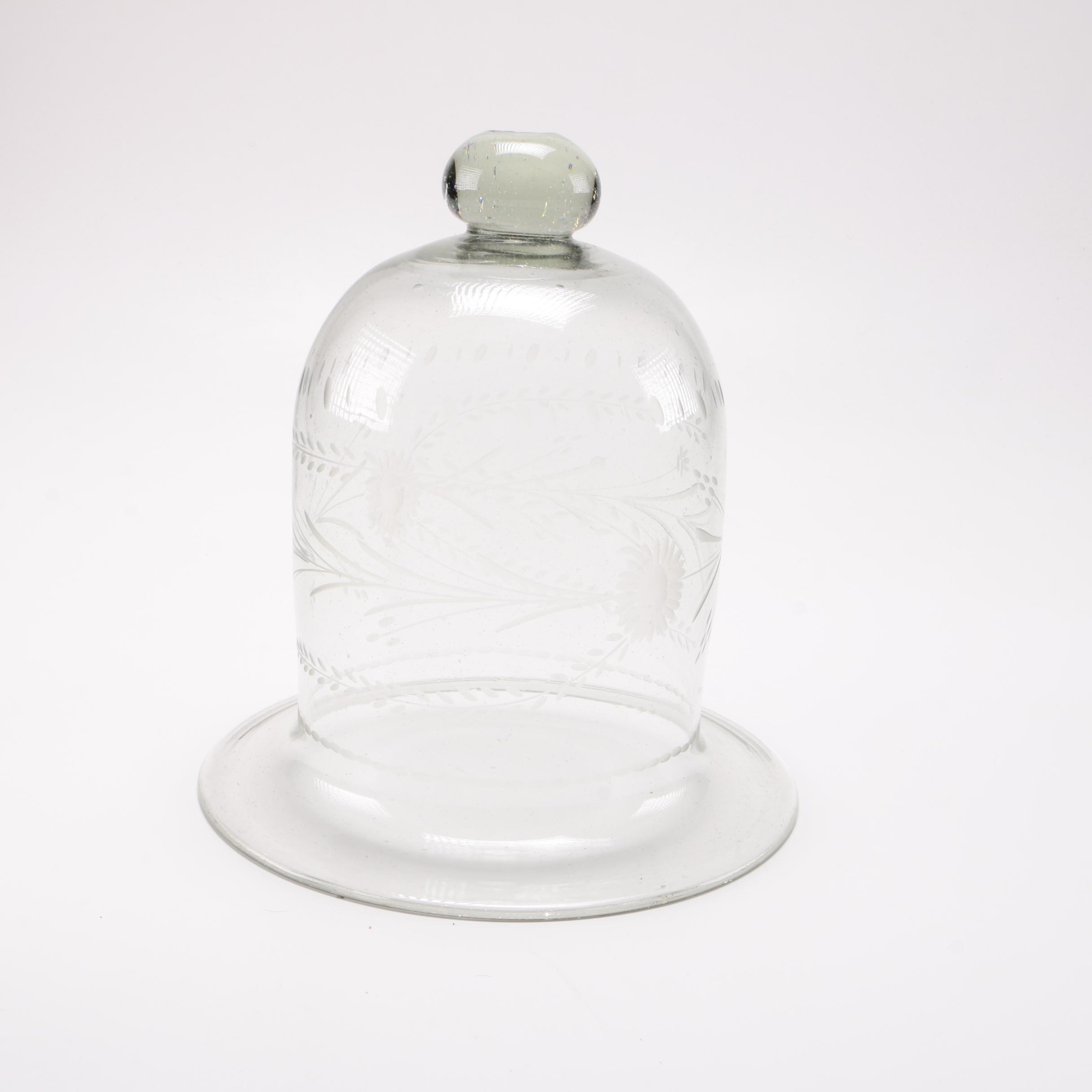 Ceramic Winter Tree in Glass Covering