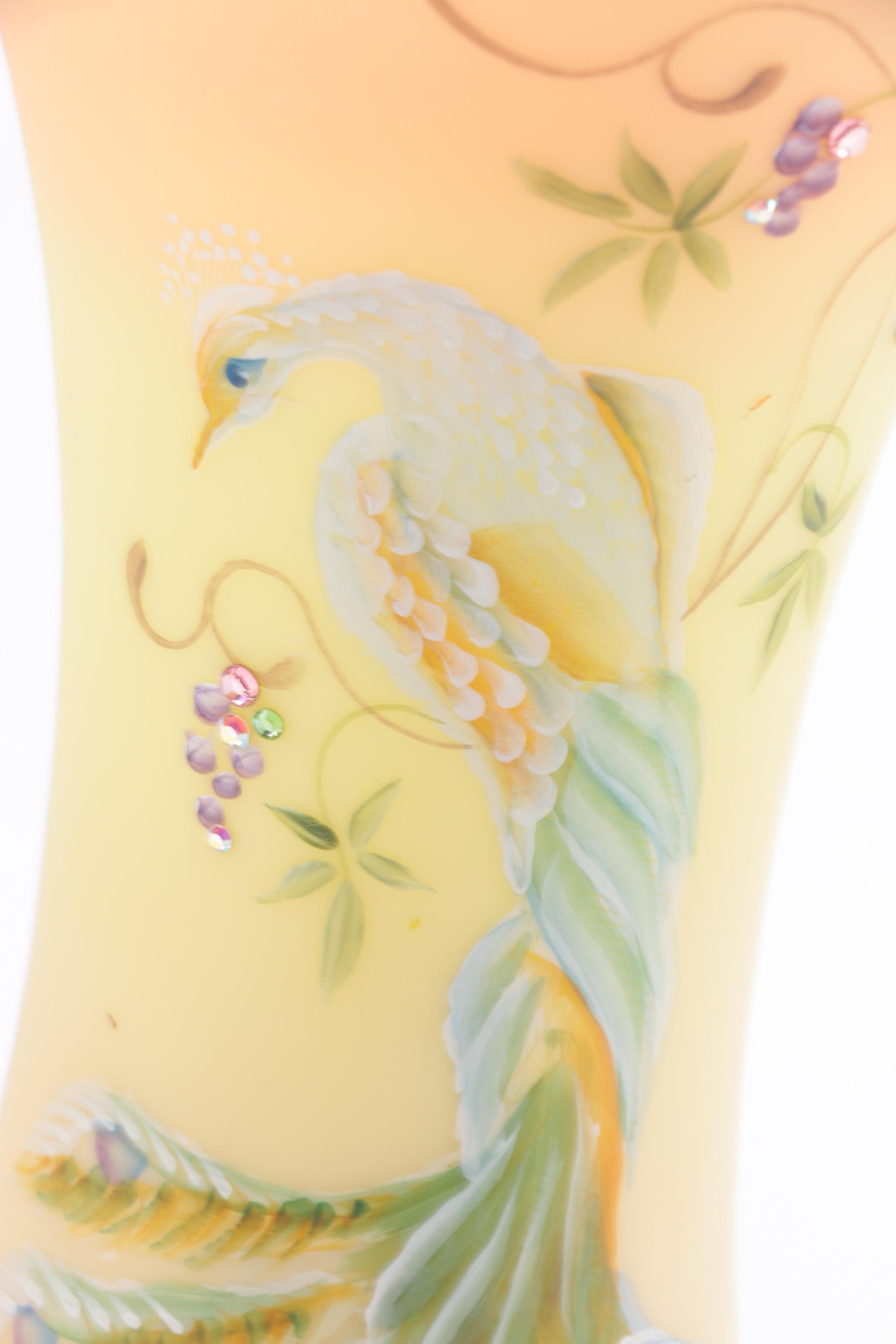 J.K. Spindler Limited Edition Fenton Glass Vase