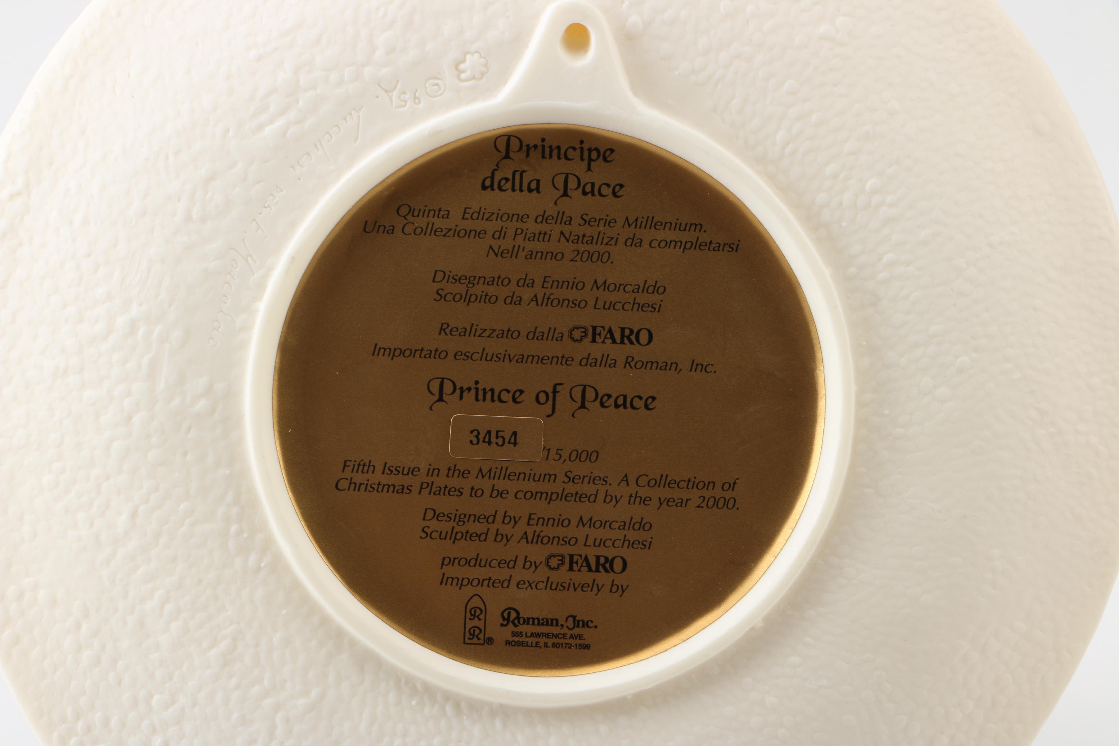 Limited Edition Roman Inc. "Millenium" Plates and Figurines