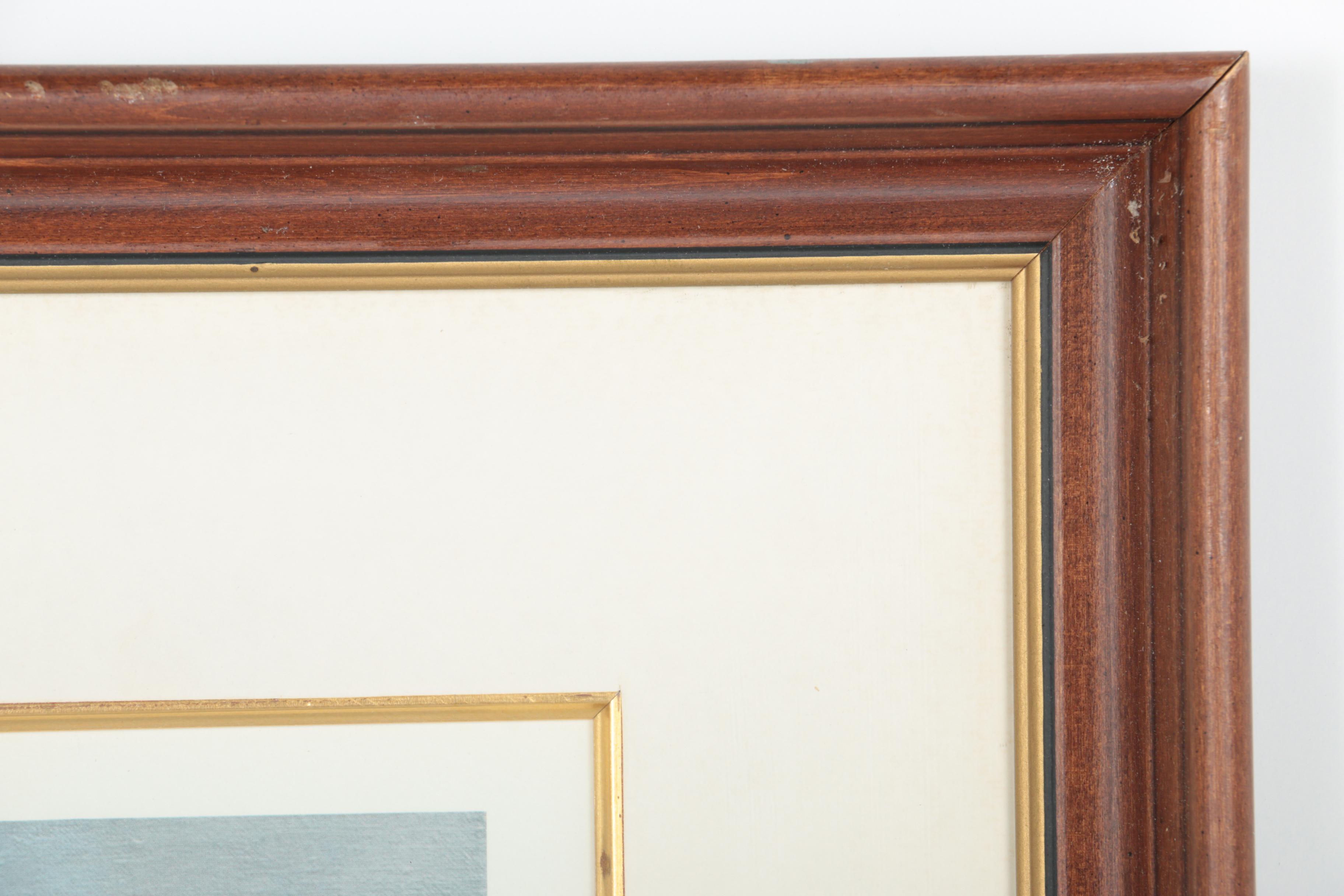 John McCray Limited Edition Offset Lithograph "The Schooner Yacht America"