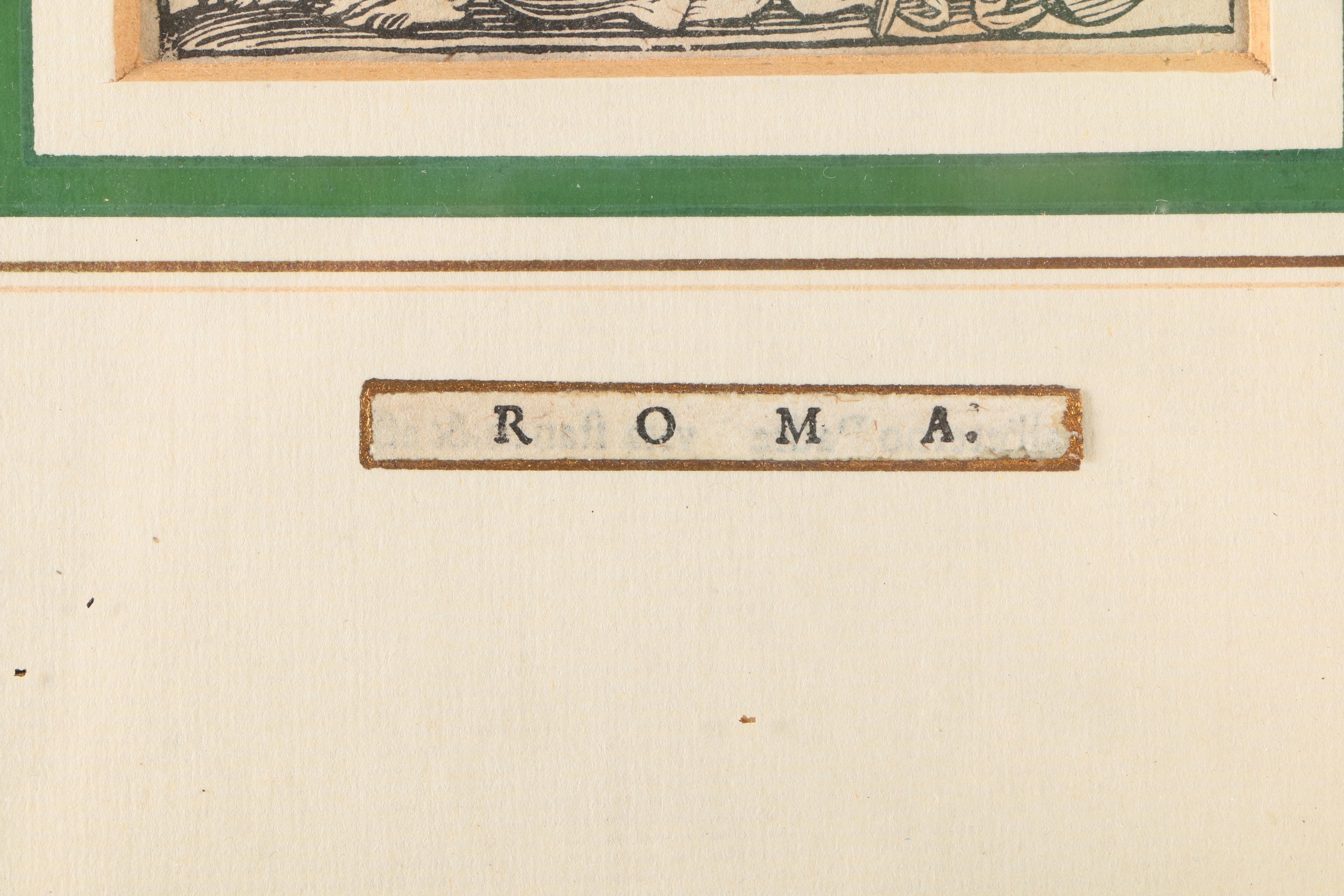 Woodcut Illustrations From Cesare Ripa's "Iconologia"