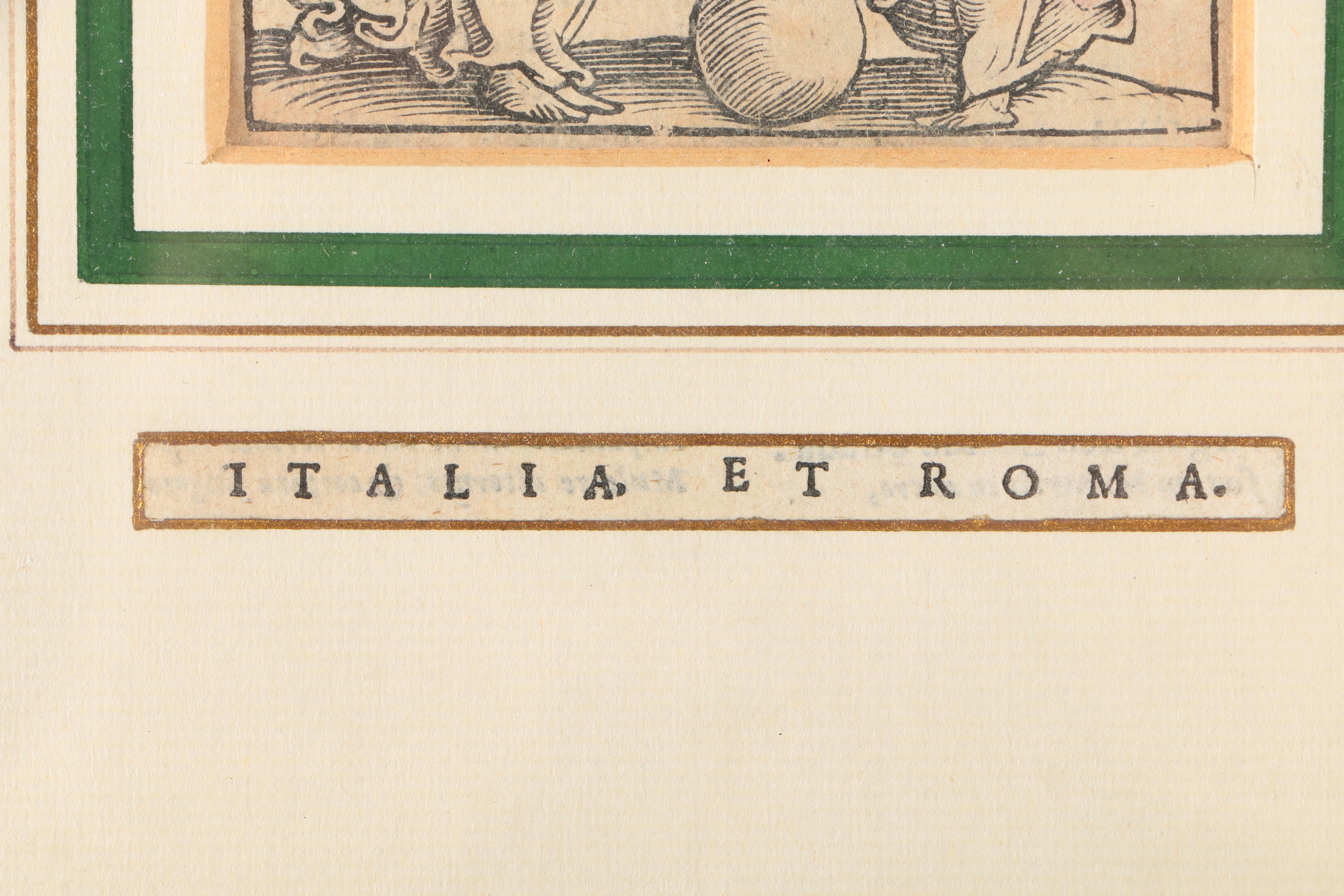 Woodcut Illustrations From Cesare Ripa's "Iconologia"