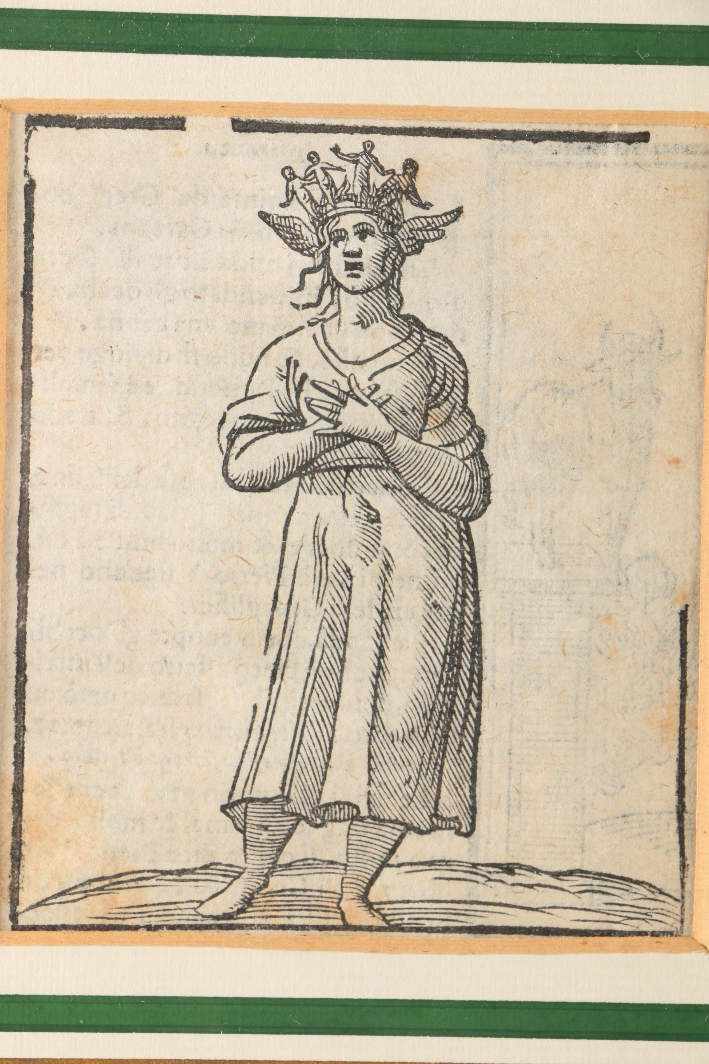 Woodcut Illustrations From Cesare Ripa's "Iconologia"