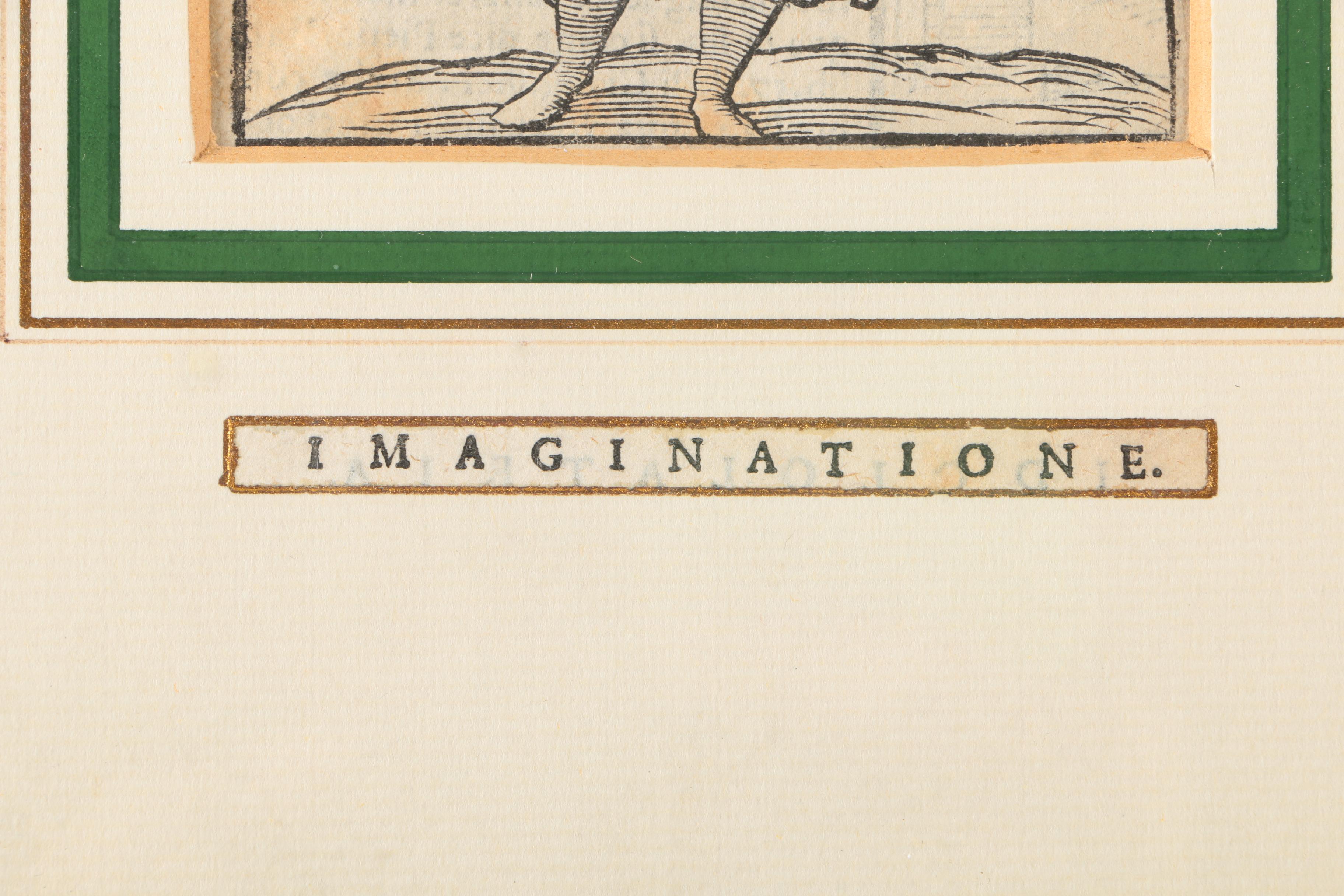 Woodcut Illustrations From Cesare Ripa's "Iconologia"