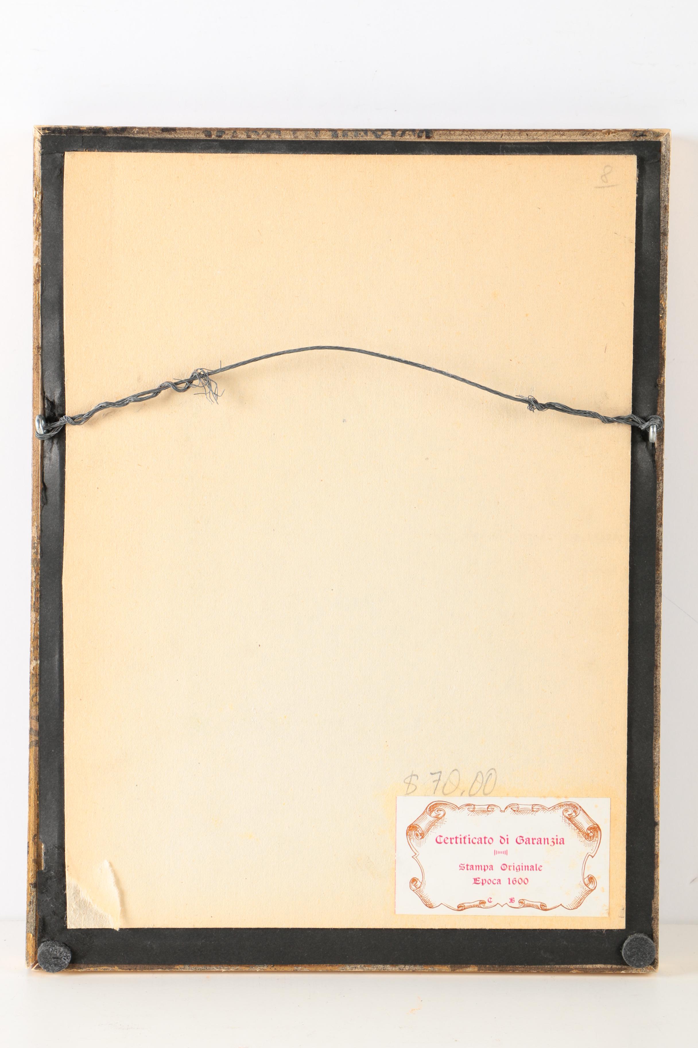 Woodcut Illustrations From Cesare Ripa's "Iconologia"