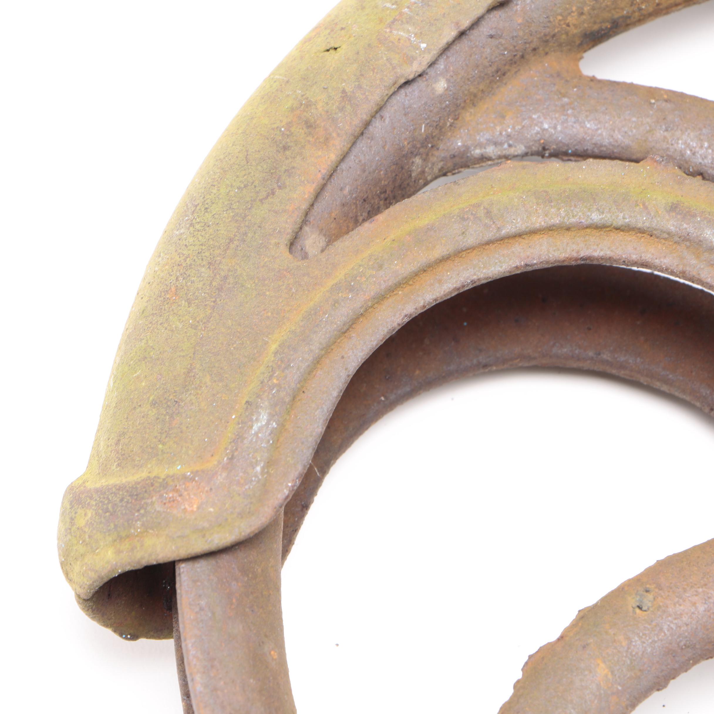 Vintage to Antique Iron Pulley Wheel